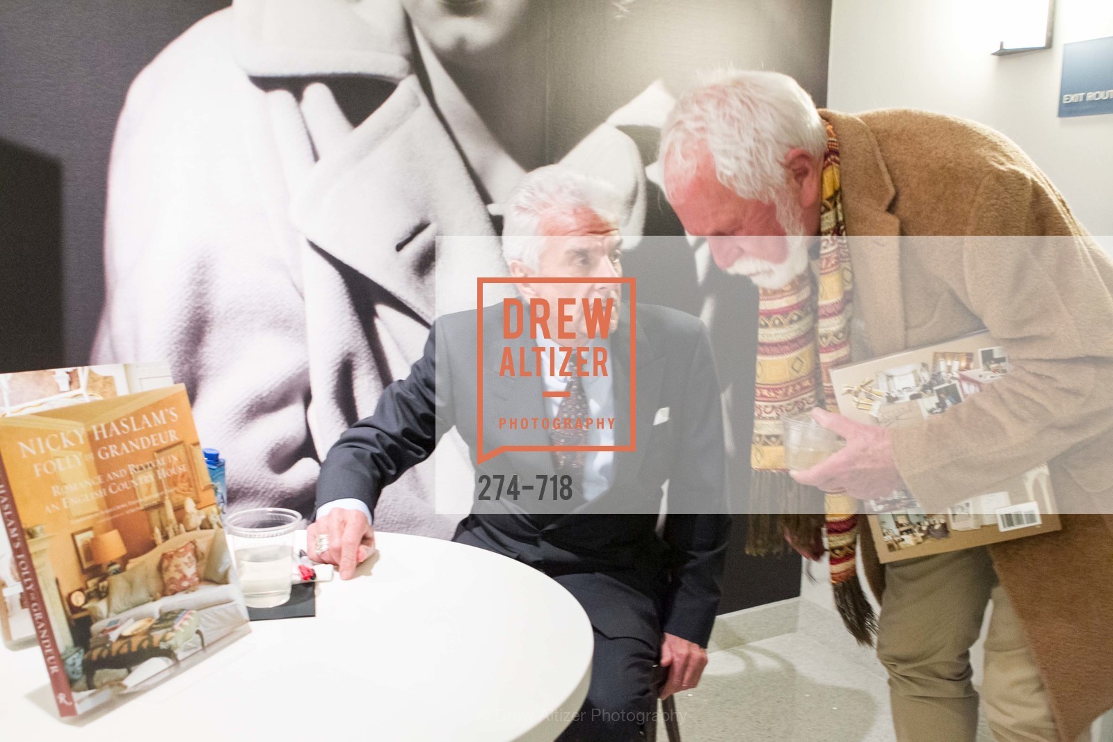 Nicky Haslam, Denise Hale, ICAA Hosts NICKY HASLAM'S Lecture and Book Signing, US, May 12th, 2015,Drew Altizer, Drew Altizer Photography, full-service agency, private events, San Francisco photographer, photographer california
