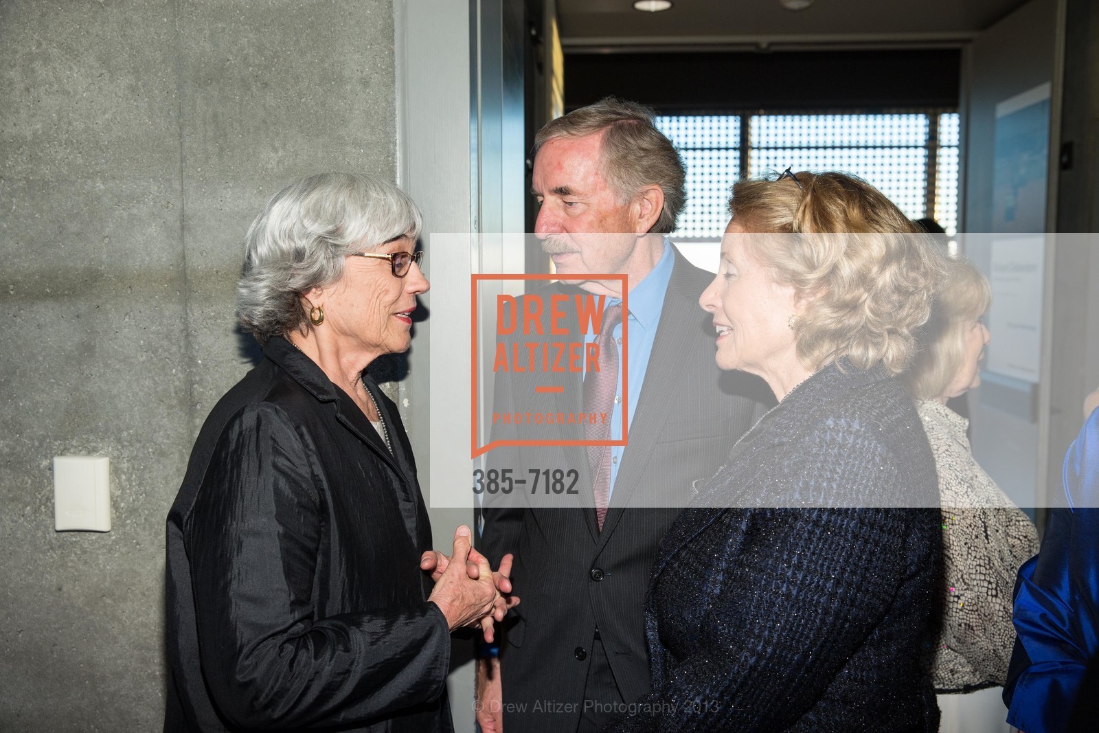Susan Ehrens, Steve Nash, Emma Acker, DE YOUNG MUSEUM Presents Richard Diebenkorn: The Berkeley Years 1953-1966 Opening Reception, US, June 20th, 2013, Photo #385-7182 Susan Ehrens, Steve Nash, Emma Acker, Photo #385-7182