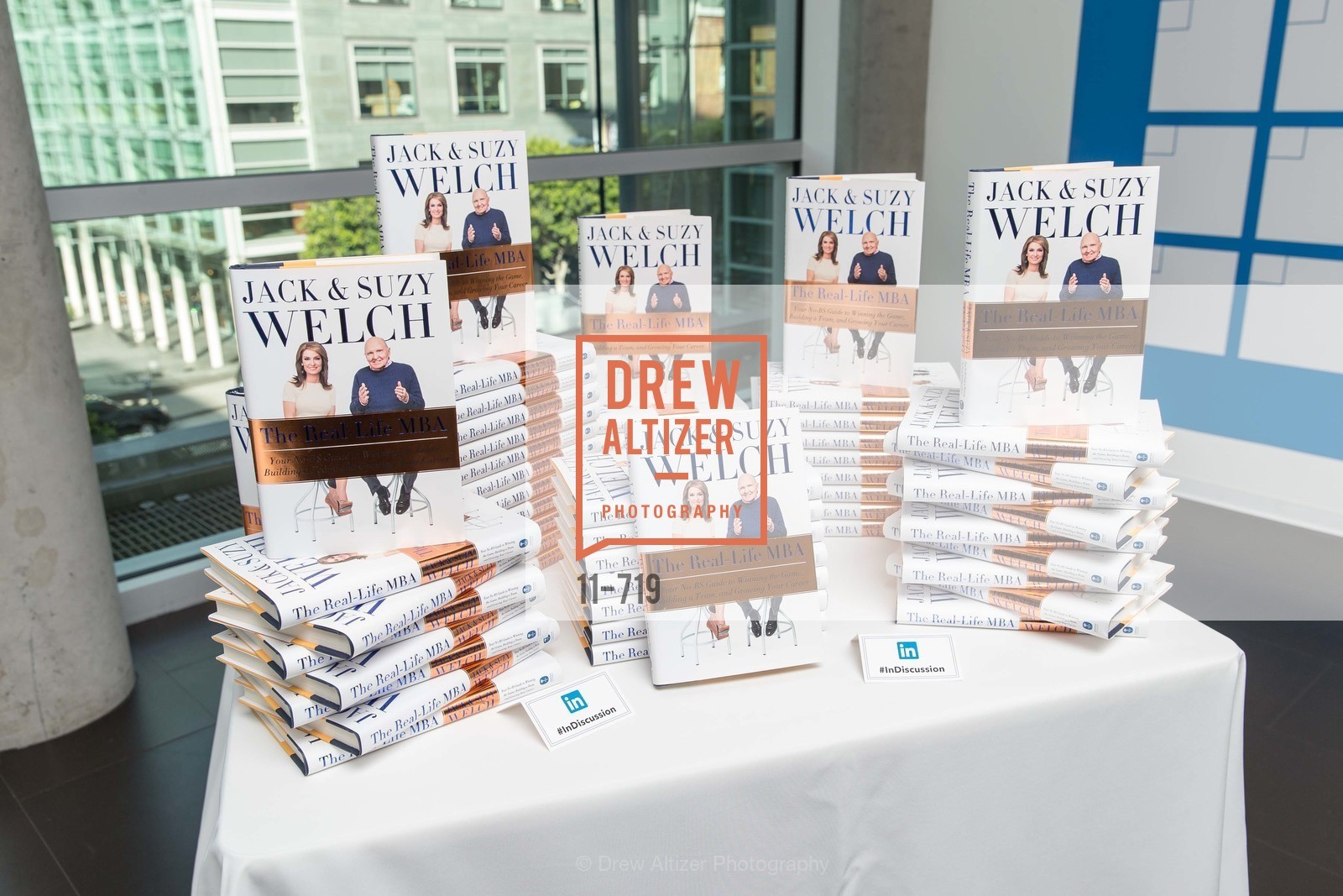 Atmosphere, THE LINKEDIN Discussion Series featuring Jack and Suzy Welch with LinkedIn Executive Editor Dan Roth, US, May 12th, 2015,Drew Altizer, Drew Altizer Photography, full-service agency, private events, San Francisco photographer, photographer california