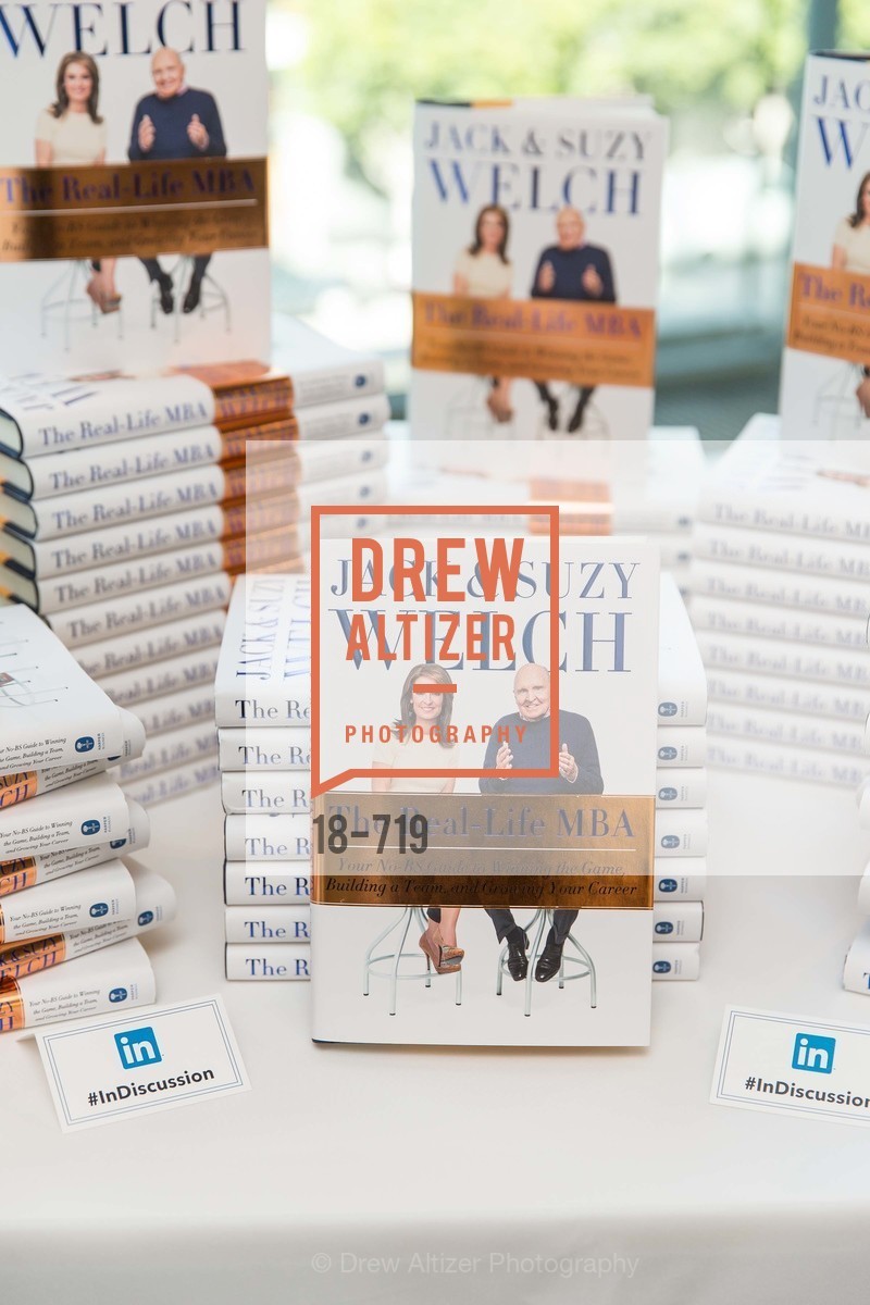 Atmosphere, THE LINKEDIN Discussion Series featuring Jack and Suzy Welch with LinkedIn Executive Editor Dan Roth, US, May 12th, 2015,Drew Altizer, Drew Altizer Photography, full-service agency, private events, San Francisco photographer, photographer california