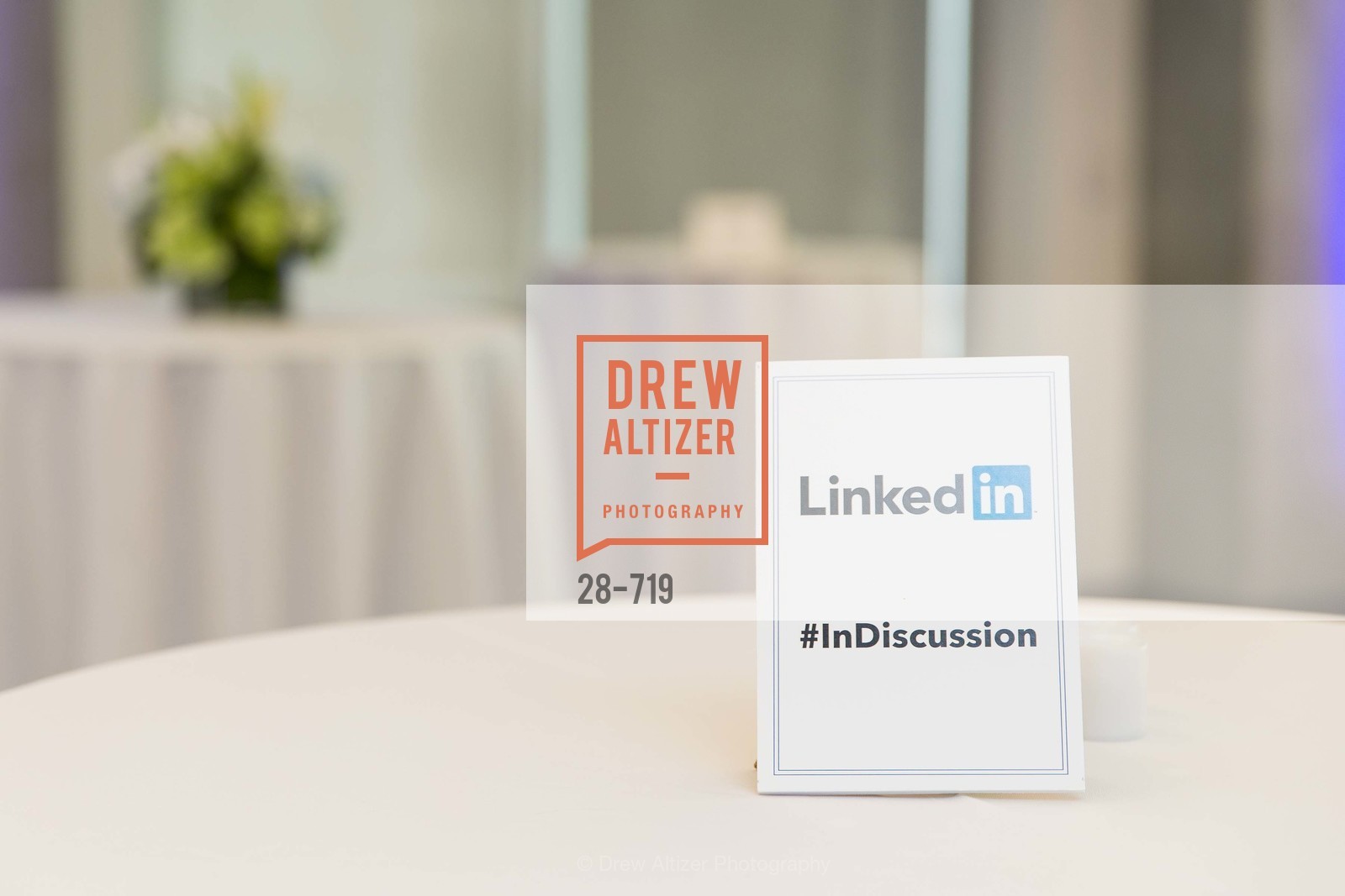 Atmosphere, THE LINKEDIN Discussion Series featuring Jack and Suzy Welch with LinkedIn Executive Editor Dan Roth, US, May 12th, 2015,Drew Altizer, Drew Altizer Photography, full-service agency, private events, San Francisco photographer, photographer california