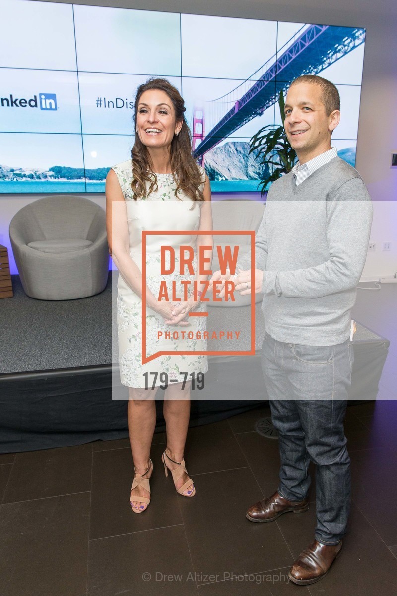 Suzy Welch, Dan Roth, THE LINKEDIN Discussion Series featuring Jack and Suzy Welch with LinkedIn Executive Editor Dan Roth, US, May 12th, 2015,Drew Altizer, Drew Altizer Photography, full-service agency, private events, San Francisco photographer, photographer california