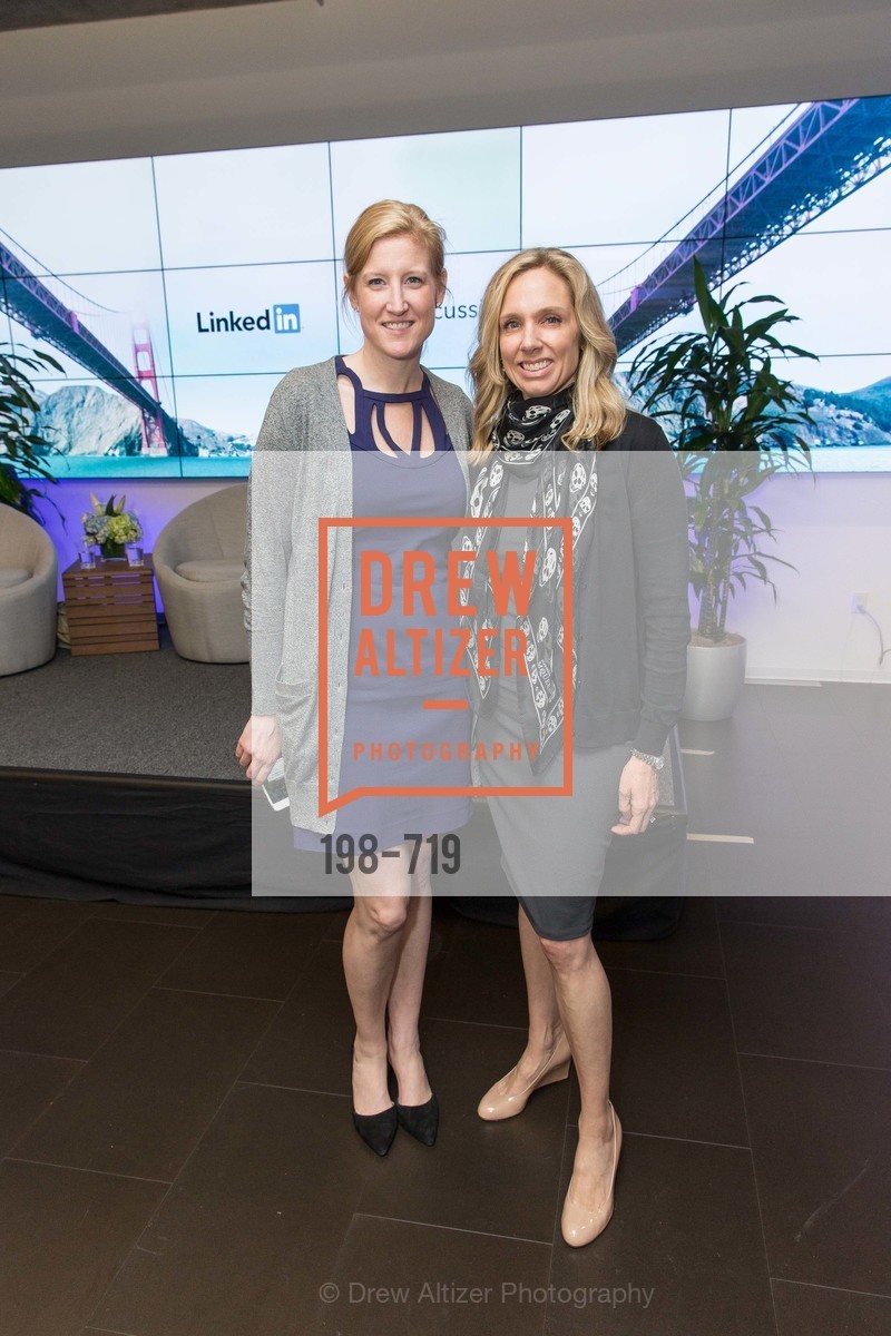 Blair Becembrele, Catherine Fisher, THE LINKEDIN Discussion Series featuring Jack and Suzy Welch with LinkedIn Executive Editor Dan Roth, US, May 12th, 2015,Drew Altizer, Drew Altizer Photography, full-service agency, private events, San Francisco photographer, photographer california