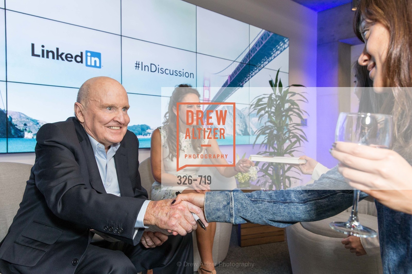 Jack Welch, Suzy Welch, THE LINKEDIN Discussion Series featuring Jack and Suzy Welch with LinkedIn Executive Editor Dan Roth, US, May 12th, 2015,Drew Altizer, Drew Altizer Photography, full-service agency, private events, San Francisco photographer, photographer california