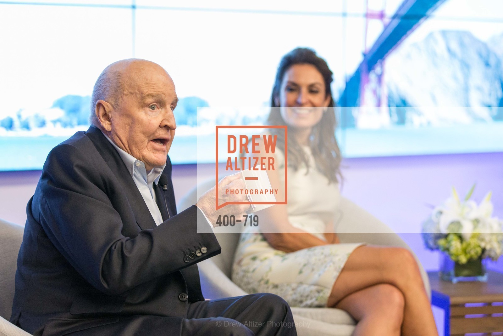 Jack Welch, Suzy Welch, THE LINKEDIN Discussion Series featuring Jack and Suzy Welch with LinkedIn Executive Editor Dan Roth, US, May 12th, 2015,Drew Altizer, Drew Altizer Photography, full-service agency, private events, San Francisco photographer, photographer california