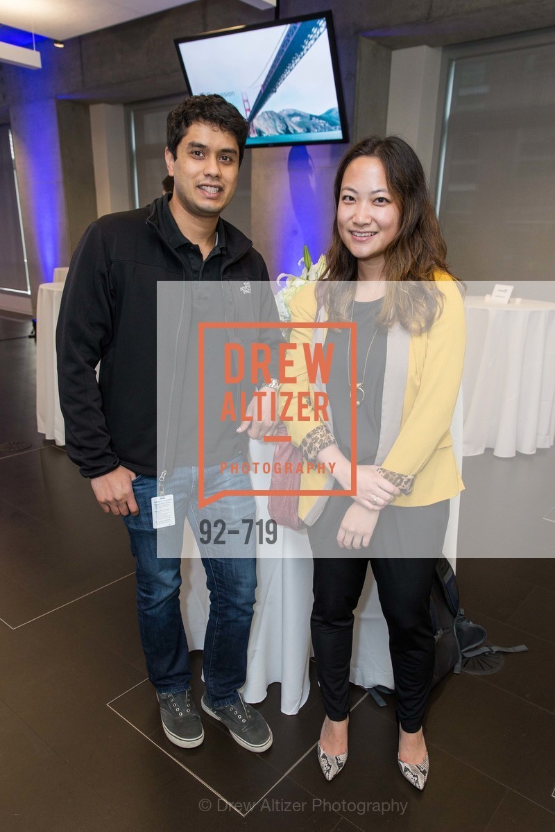 Rohit Jonnalagadda, Helen Weng, THE LINKEDIN Discussion Series featuring Jack and Suzy Welch with LinkedIn Executive Editor Dan Roth, US, May 12th, 2015,Drew Altizer, Drew Altizer Photography, full-service agency, private events, San Francisco photographer, photographer california