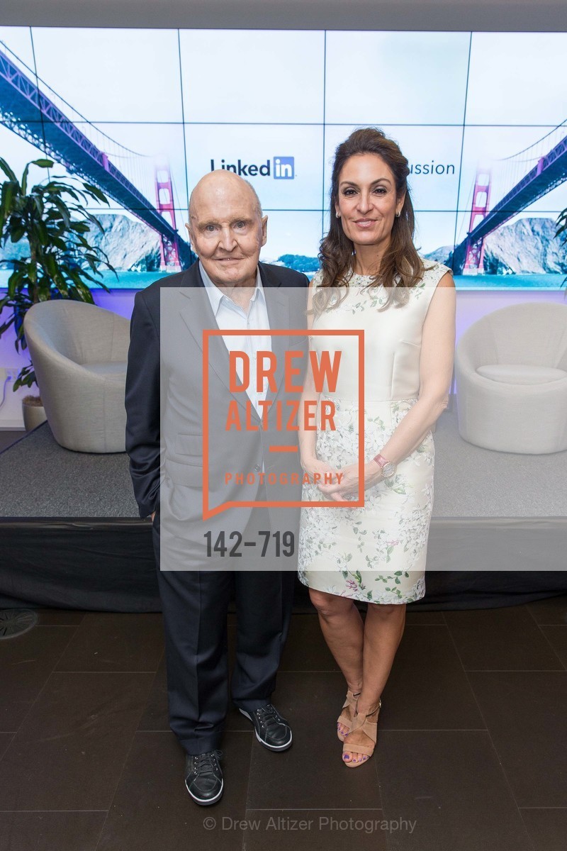 Jack Welch, Suzy Welch, THE LINKEDIN Discussion Series featuring Jack and Suzy Welch with LinkedIn Executive Editor Dan Roth, US, May 12th, 2015,Drew Altizer, Drew Altizer Photography, full-service agency, private events, San Francisco photographer, photographer california