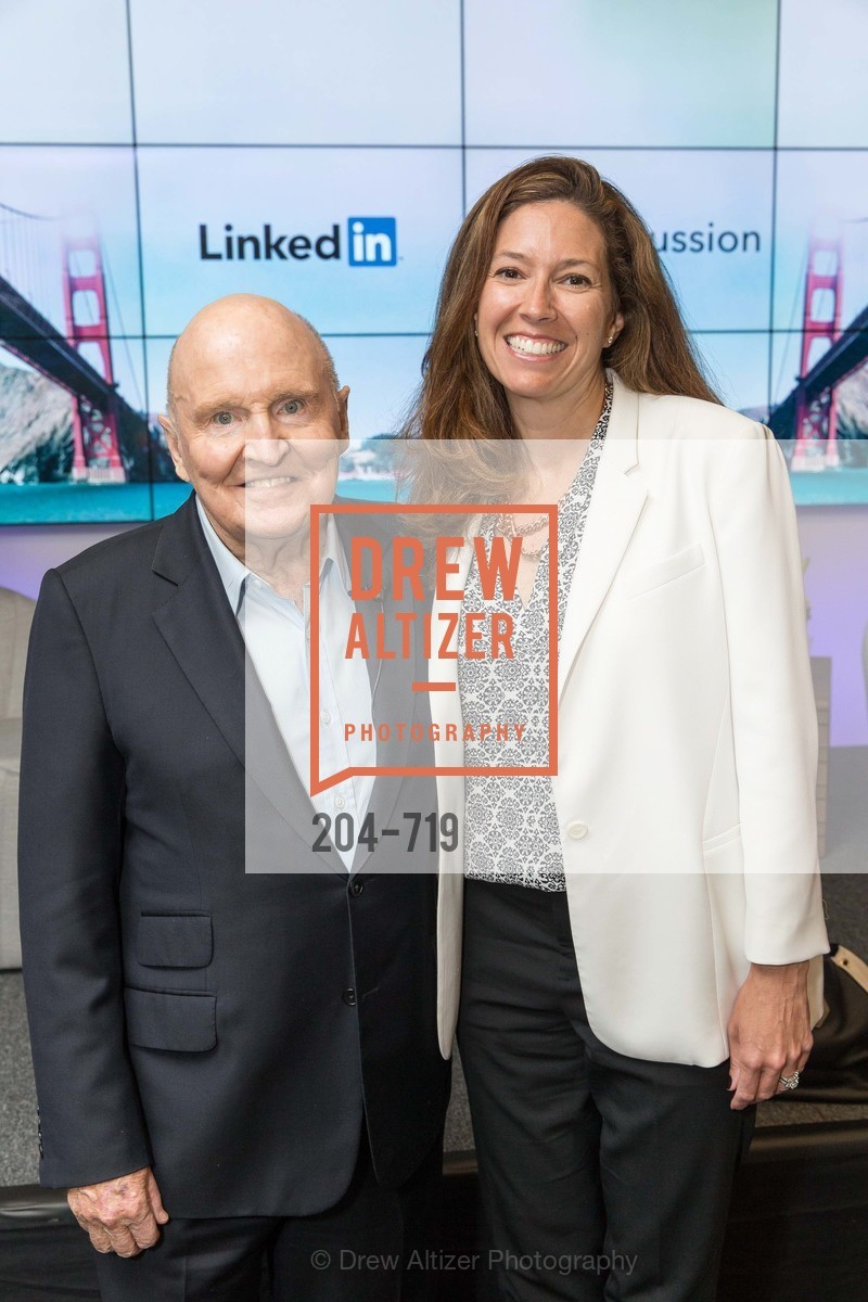 Jack Welch, Kristine Shine, THE LINKEDIN Discussion Series featuring Jack and Suzy Welch with LinkedIn Executive Editor Dan Roth, US, May 12th, 2015,Drew Altizer, Drew Altizer Photography, full-service agency, private events, San Francisco photographer, photographer california