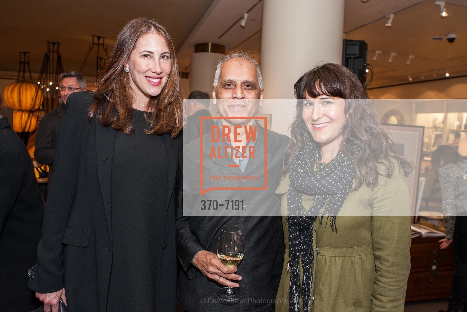 Jessica Mullens Engelman, Zahid Sardar, Miranda Jones, Artful Decoration Interiors by FISHER WEISMAN Book Release Party, US, March 14th, 2013, Photo #370-7191 Jessica Mullens Engelman, Zahid Sardar, Miranda Jones, Photo #370-7191