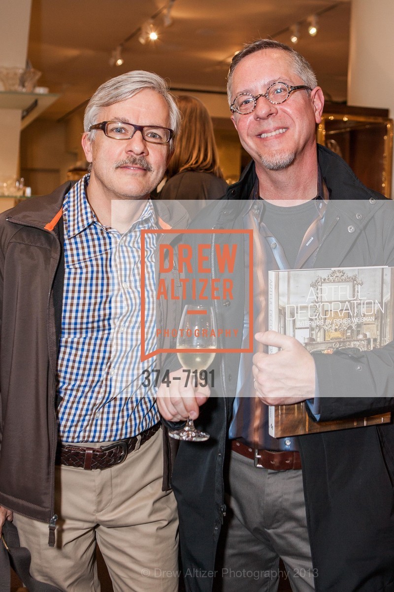 Larry Penta, David Dawson, Artful Decoration Interiors by FISHER WEISMAN Book Release Party, US, March 14th, 2013, Photo #374-7191 Larry Penta, David Dawson, Photo #374-7191