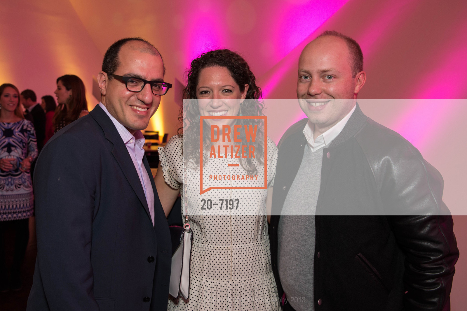 Jack Hidary, Rebecca Schapiro, Charles Porch, RANDI ZUCKERBERG Book Party, US, November 16th, 2013, Photo #20-7197 Jack Hidary, Rebecca Schapiro, Charles Porch, Photo #20-7197