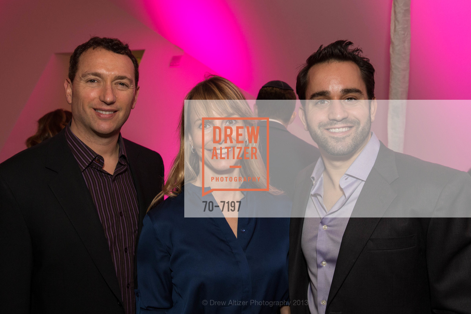 Steven Lurie, Heidi Zak, David Spector, RANDI ZUCKERBERG Book Party, US, November 16th, 2013, Photo #70-7197 Steven Lurie, Heidi Zak, David Spector, Photo #70-7197