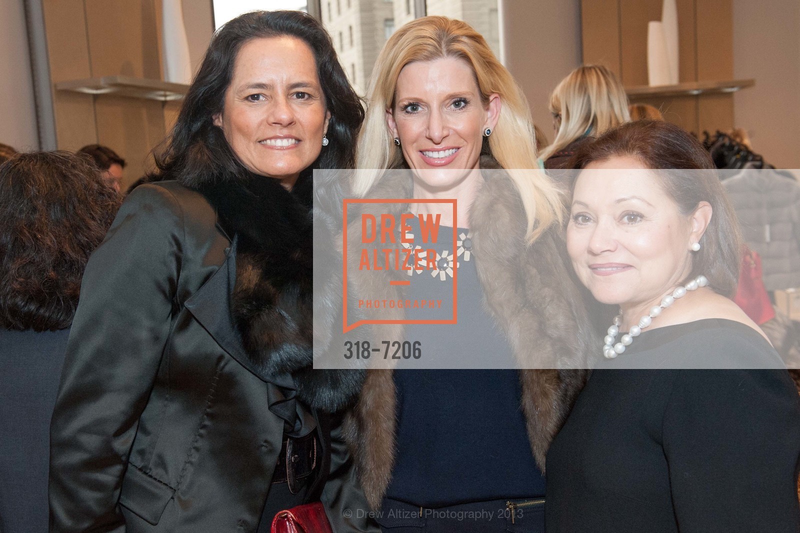 Reyna Solomon, Kimberly Bakker, Vicky Morel, SAKS FIFTH AVENUE'S Fur Salon Fashion Show, US, October 24th, 2013, Photo #318-7206 Reyna Solomon, Kimberly Bakker, Vicky Morel, Photo #318-7206