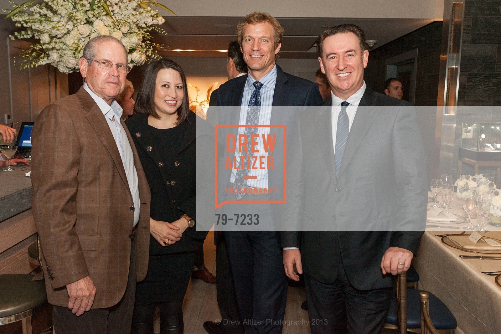 Richard Yagol, Stephanie Arredondo, Chris Neil, Glen Ross, SHREVE & CO and VACHERON CONSTANTIN Host Private Dinner at The Battery, US, November 18th, 2013, Photo #79-7233 Richard Yagol, Stephanie Arredondo, Chris Neil, Glen Ross, Photo #79-7233
