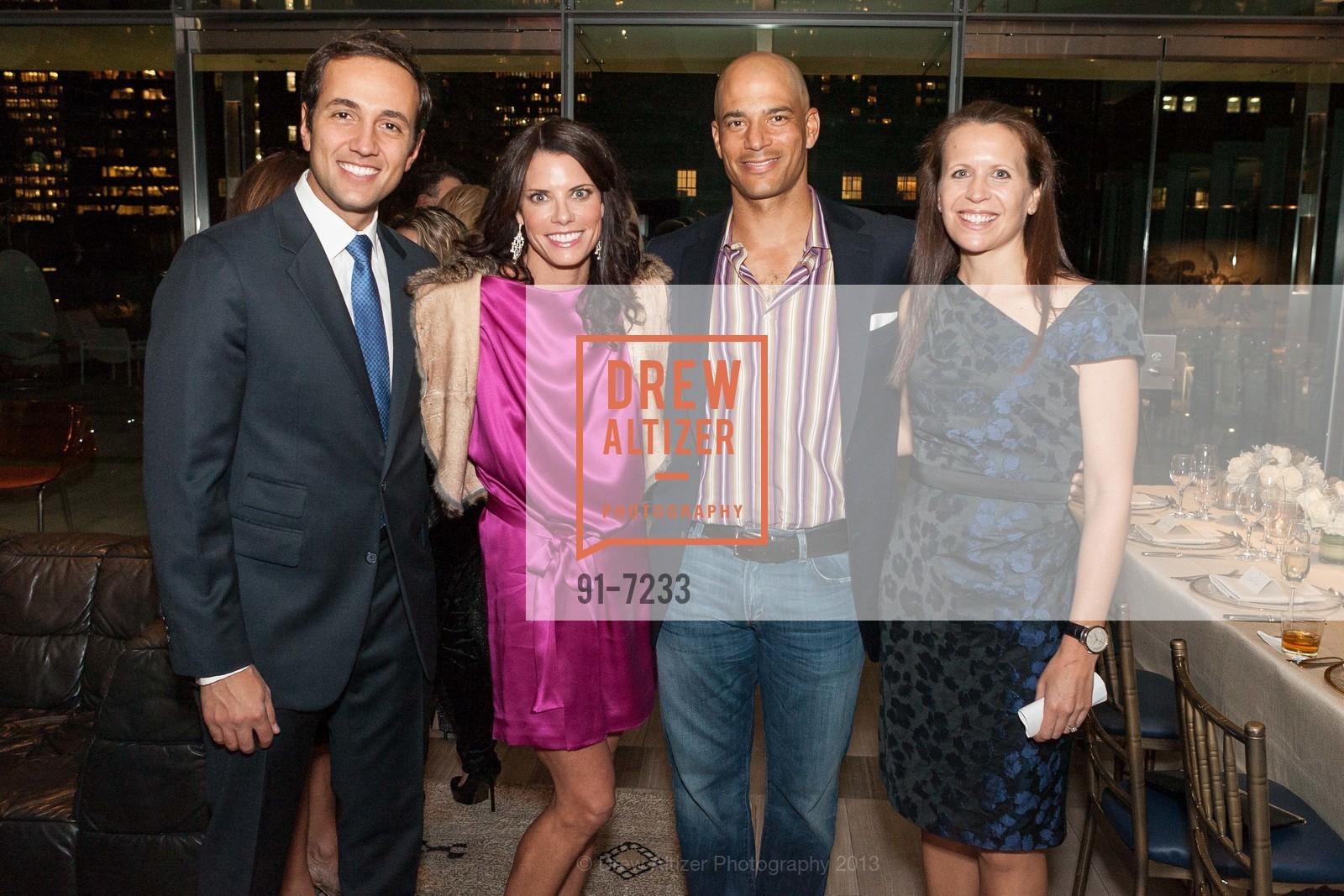 Giovanni Carestia, Diana Britt, Mkulima Britt, SHREVE & CO and VACHERON CONSTANTIN Host Private Dinner at The Battery, US, November 18th, 2013, Photo #91-7233 Giovanni Carestia, Diana Britt, Mkulima Britt, Photo #91-7233