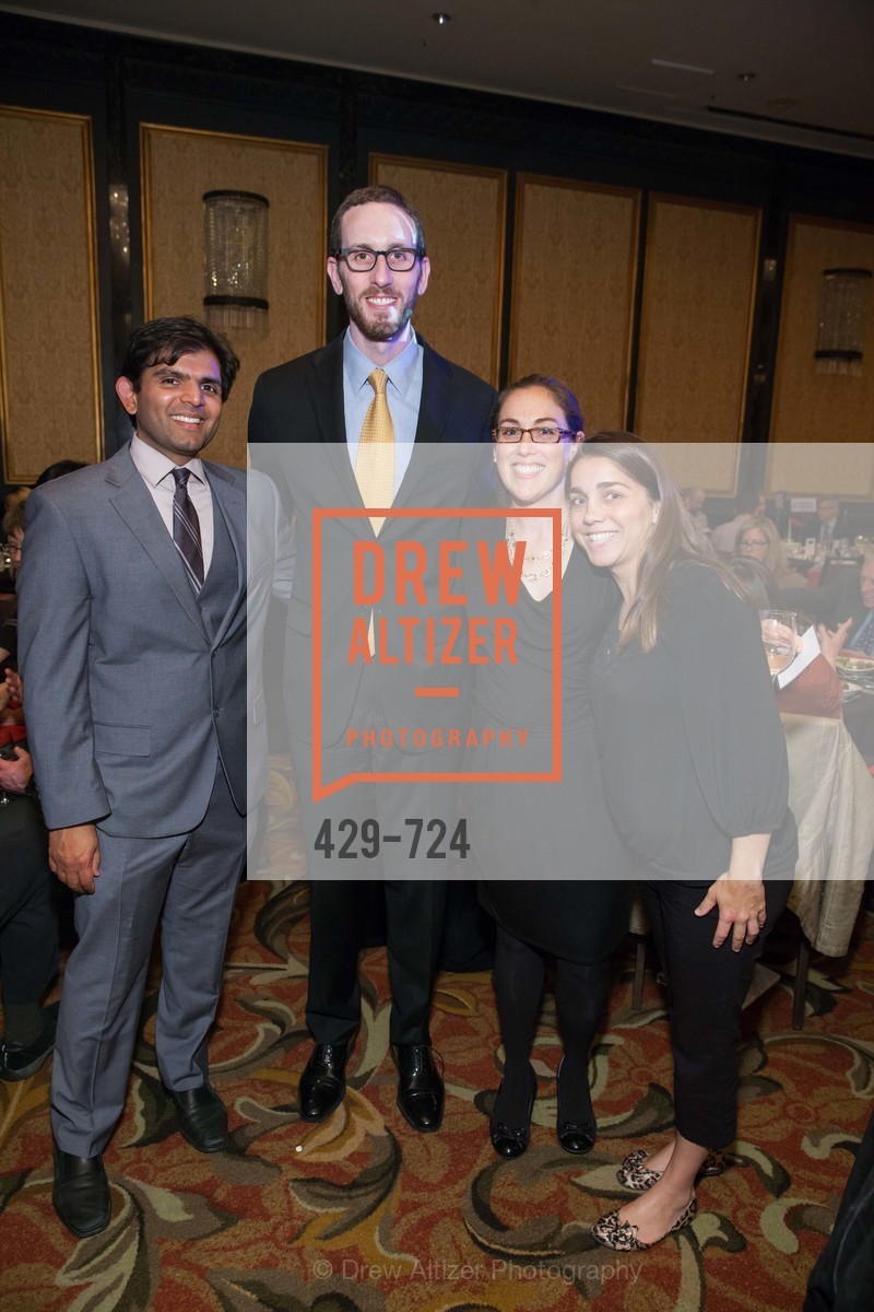 Josh Mukhopadhyay, Scott Weiner, Susan Garea, Erica Mohan, TNDC’s 34th Annual Birthday Dinner, US, May 13th, 2015, Photo #429-724 Josh Mukhopadhyay, Scott Weiner, Susan Garea, Erica Mohan, Photo #429-724