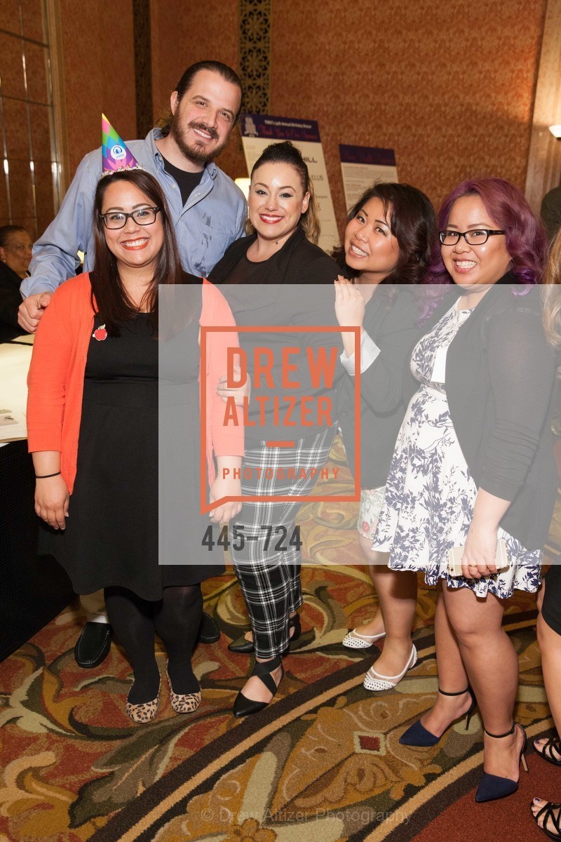Claire Marie Genese, William Jensen, Olga Cordona, Tanya Chanthavong, Nancy Chanthavong, TNDC’s 34th Annual Birthday Dinner, US, May 13th, 2015, Photo #445-724 Claire Marie Genese, William Jensen, Olga Cordona, Tanya Chanthavong, Nancy Chanthavong, Photo #445-724