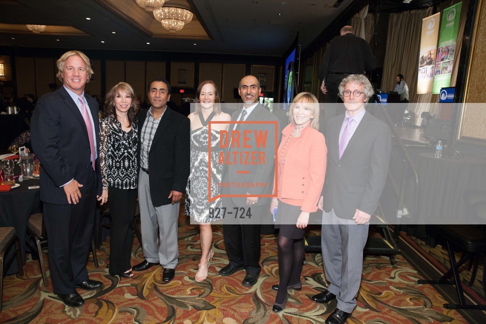 Rick Pettibone, Sheila Radman, Fadal Radman, Noreen Beiro, Walid Radman, Cheryl Jennings, Steve Tenets, TNDC’s 34th Annual Birthday Dinner, US, May 13th, 2015,Drew Altizer, Drew Altizer Photography, full-service agency, private events, San Francisco photographer, photographer california
