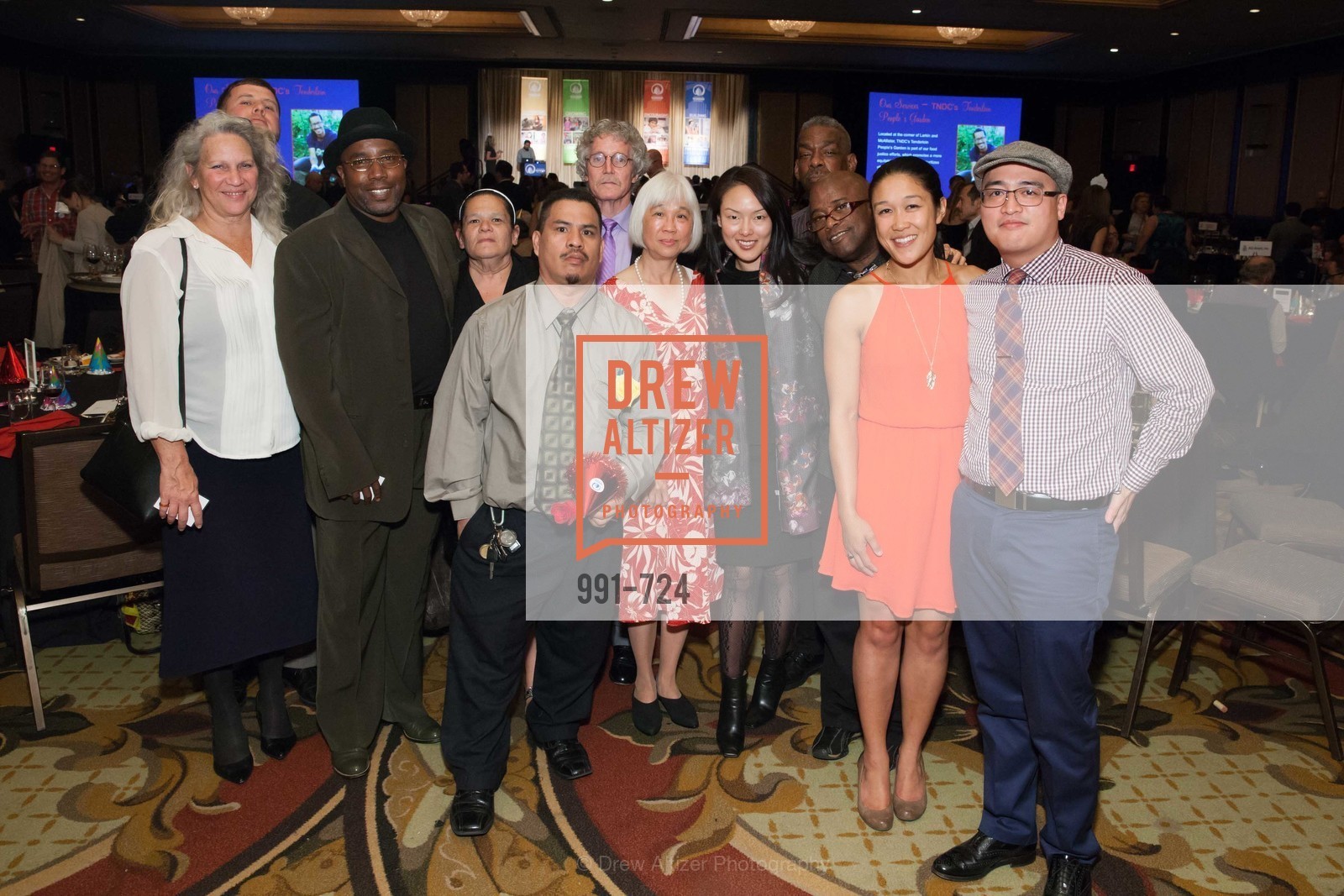 Susana Hennessey-Lavery, Ryan Thayer, Michael Cameron, Lynne Green, Fred Dejamco, Steve Tenets, Tammy Wong, Jane Kim, Maurice Robinson, Don Nunley, Jessica Estrada, Jaime Viloria, TNDC’s 34th Annual Birthday Dinner, US, May 13th, 2015,Drew Altizer, Drew Altizer Photography, full-service agency, private events, San Francisco photographer, photographer california