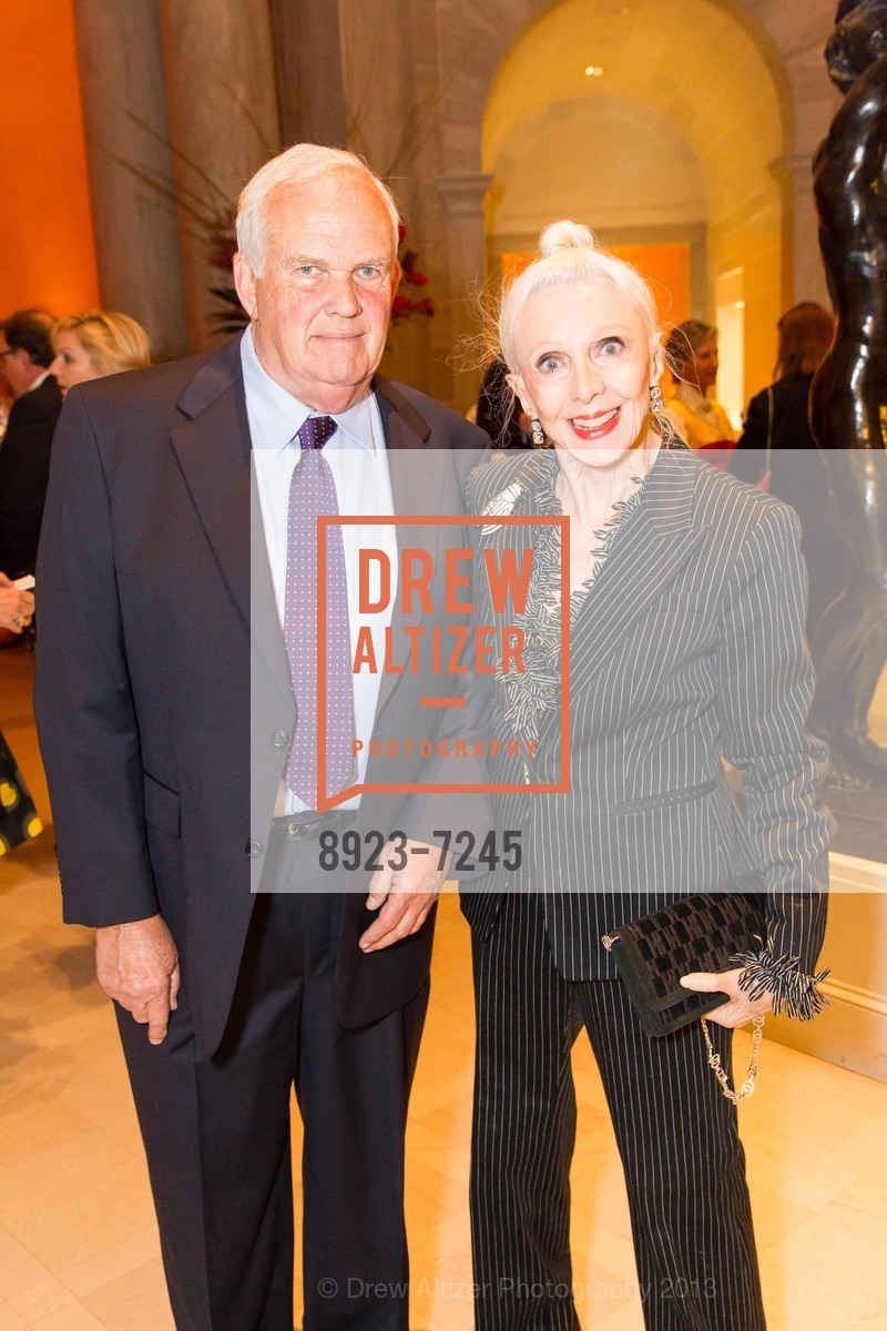 Richard Finch, Dorrit Egli, Anders Zorn Exhibition Opening at the LEGION OF HONOR MUSEUM, US, November 7th, 2013, Photo #8923-7245 Richard Finch, Dorrit Egli, Photo #8923-7245