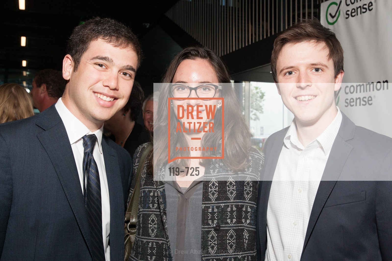 Ben Vander, Agatha Vacie, Dan McHugh, COMMON SENSE Media Awards 2015, US, May 14th, 2015,Drew Altizer, Drew Altizer Photography, full-service agency, private events, San Francisco photographer, photographer california