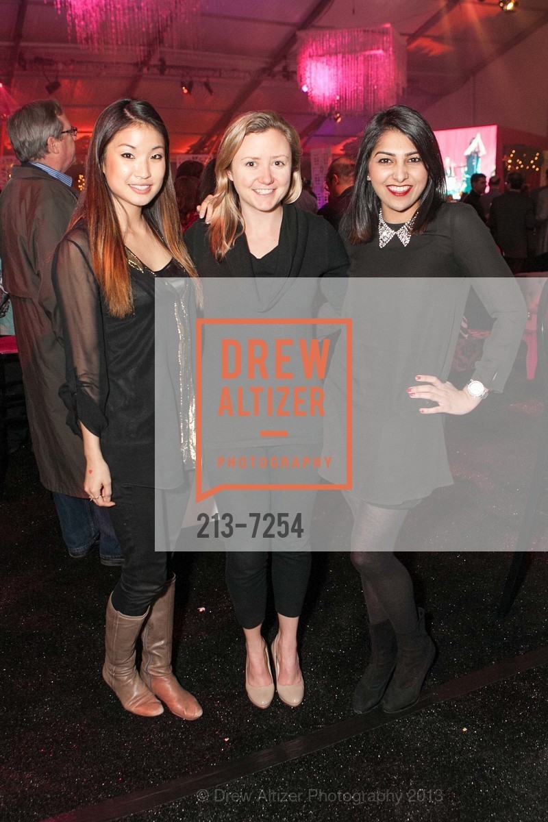 Yvonne Yi, Amy Hindley, Sabeen Chawla, 2013 HEARTS AFTER DARK benefitting San Francisco General Hospital Foundation, US, February 15th, 2013, Photo #213-7254 Yvonne Yi, Amy Hindley, Sabeen Chawla, Photo #213-7254