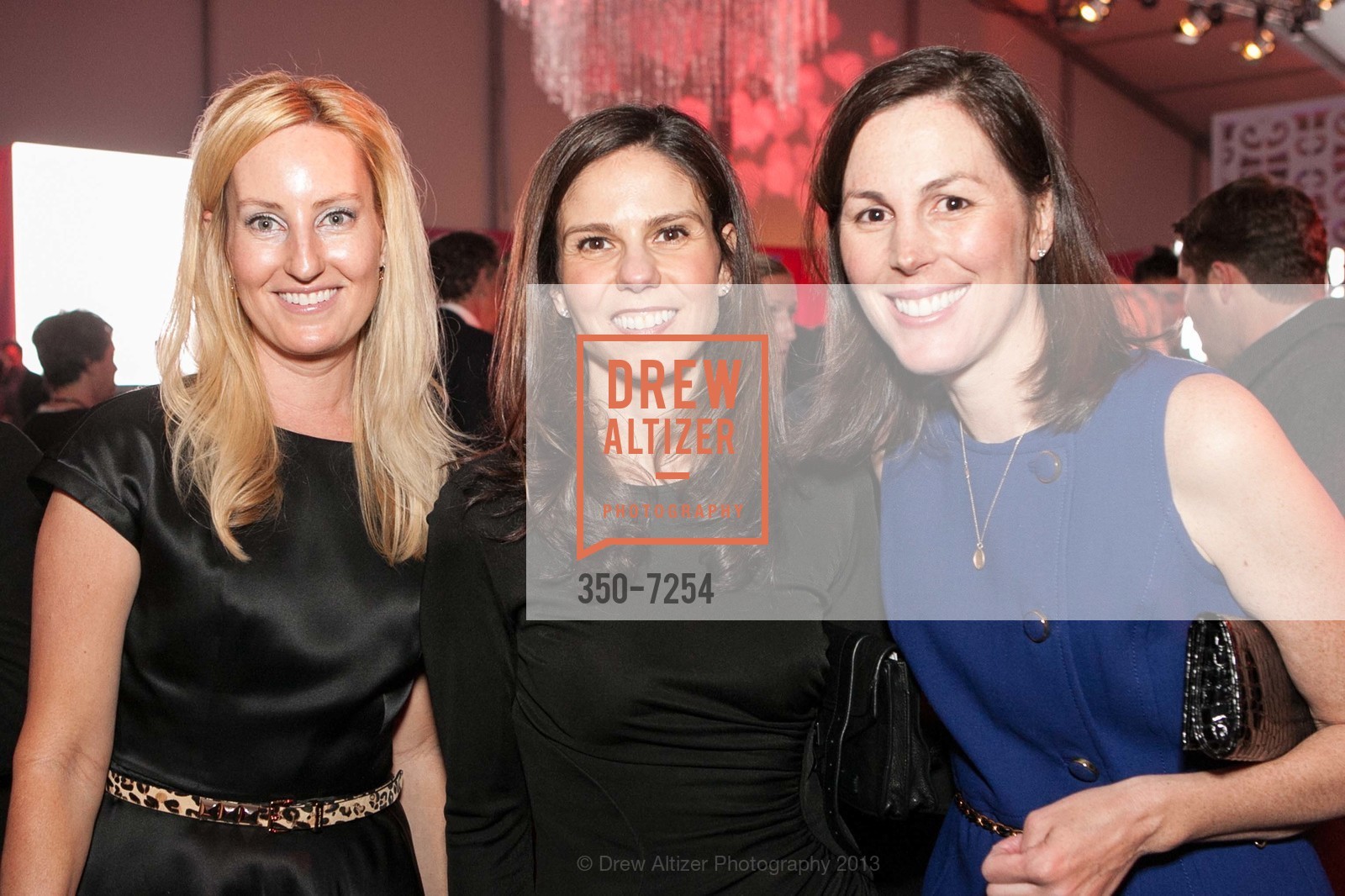 Katie Moe, Andrea Zola, Mary Miller, 2013 HEARTS AFTER DARK benefitting San Francisco General Hospital Foundation, US, February 15th, 2013, Photo #350-7254 Katie Moe, Andrea Zola, Mary Miller, Photo #350-7254