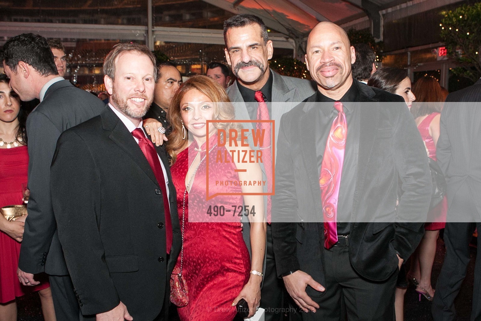 Philip Katzenberger, Raquel Katzenberger, Jay Kloo, ? Rodriguez, Photo #490-7254