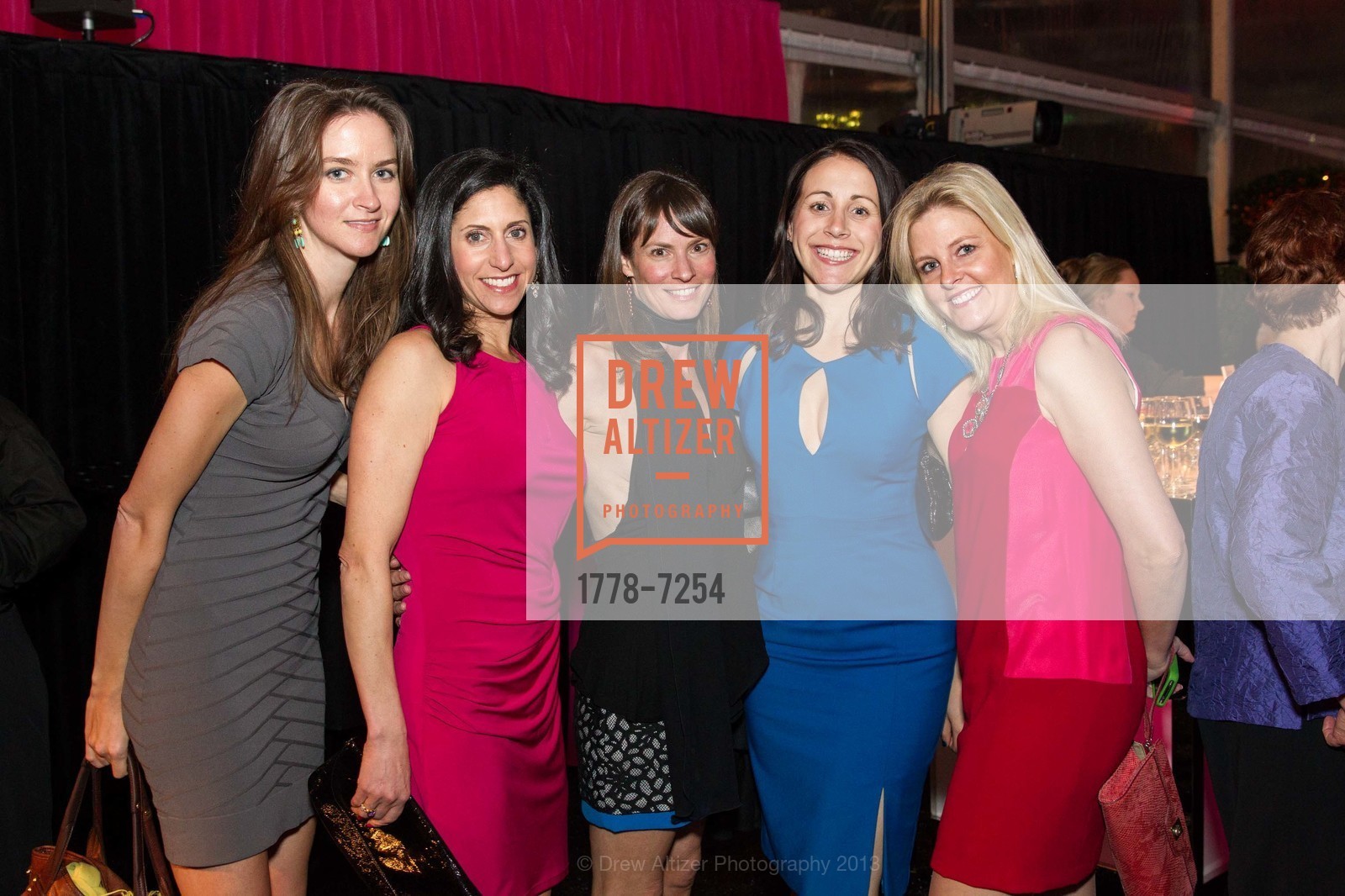 Britt Ivy, Crystal Brown, Karen Bevis, Danielle Nash, Syida Long, 2013 HEARTS AFTER DARK benefitting San Francisco General Hospital Foundation, US, February 15th, 2013, Photo #1778-7254 Britt Ivy, Crystal Brown, Karen Bevis, Danielle Nash, Syida Long, Photo #1778-7254