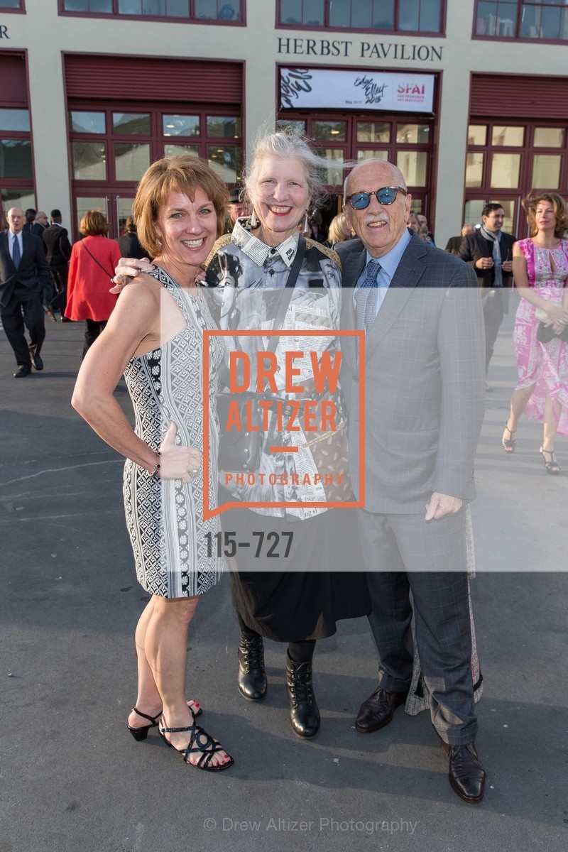 Lee Gregory, Leah Garchik, Wilkes Bashford, SAN FRANCISCO ART INSTITUTE Gala Honoring Art Visionary and Advocate ROSELYNE CHROMAN SWIG, US, May 14th, 2015,Drew Altizer, Drew Altizer Photography, full-service agency, private events, San Francisco photographer, photographer california