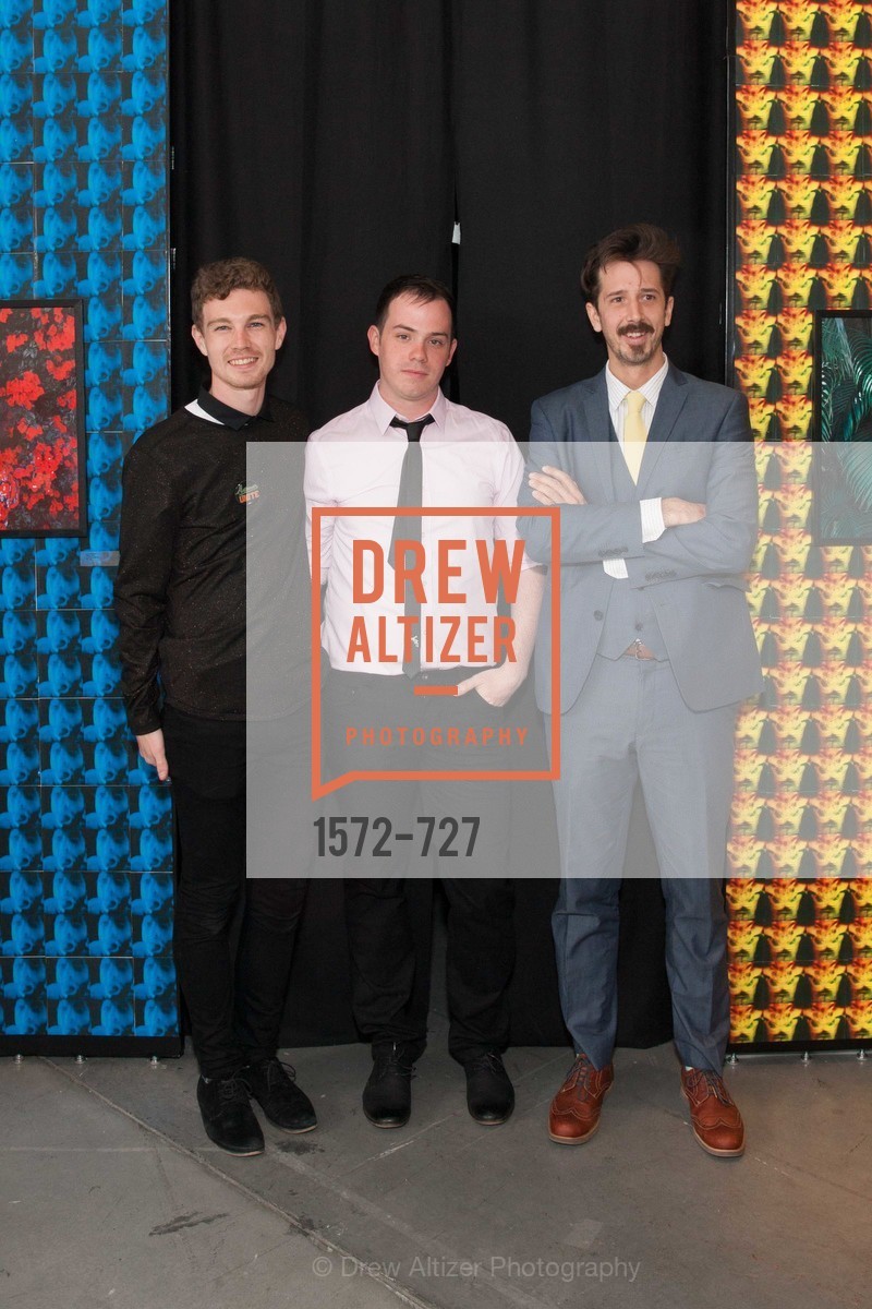 Christopher Squire, Scott Welsh, Owen Laurion, SAN FRANCISCO ART INSTITUTE Gala Honoring Art Visionary and Advocate ROSELYNE CHROMAN SWIG, US, May 14th, 2015, Photo #1572-727 Christopher Squire, Scott Welsh, Owen Laurion, Photo #1572-727
