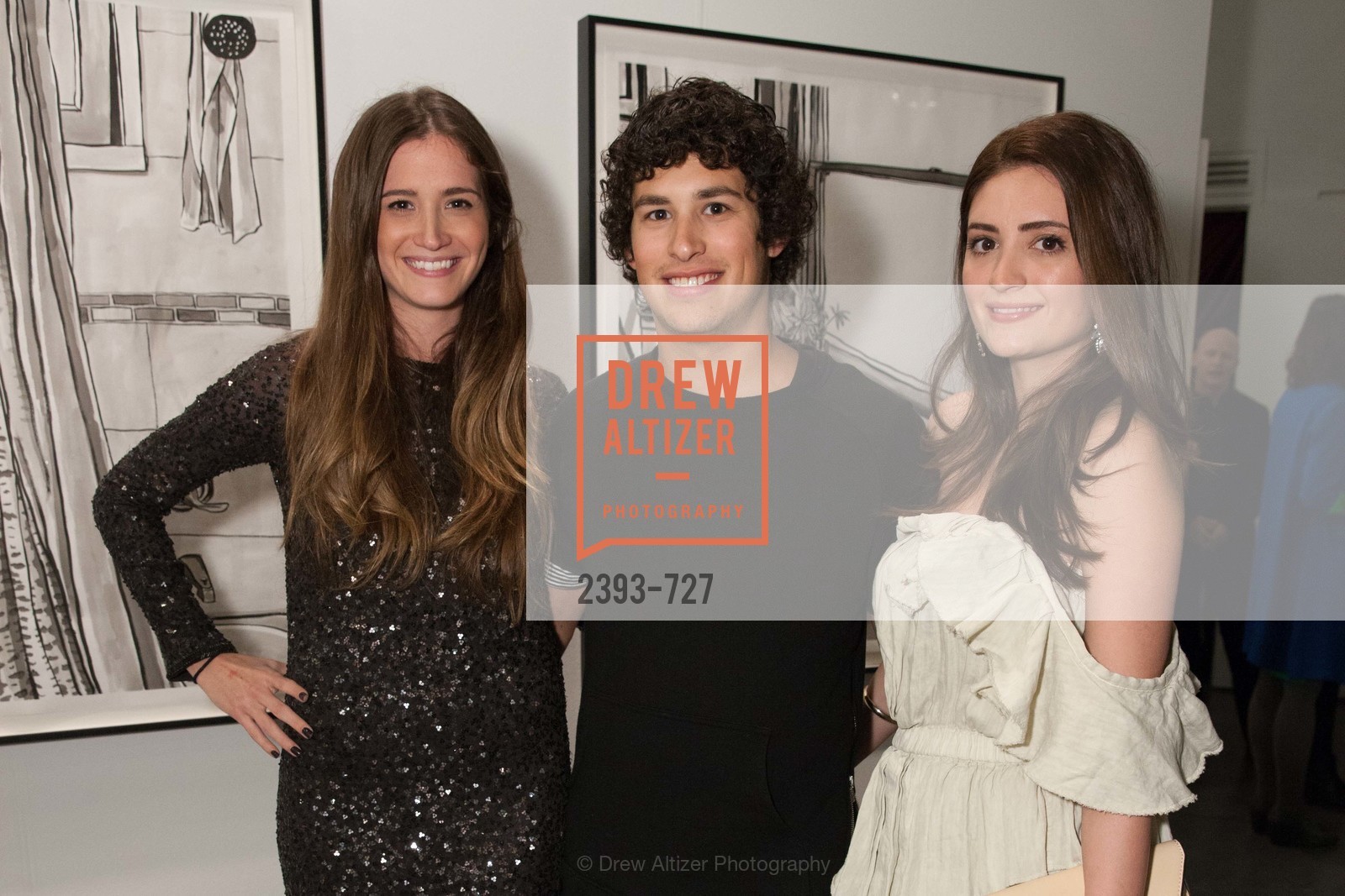 Evie Solorzano, David Maxwell, Candace Basmajian, SAN FRANCISCO ART INSTITUTE Gala Honoring Art Visionary and Advocate ROSELYNE CHROMAN SWIG, US, May 14th, 2015, Photo #2393-727 Evie Solorzano, David Maxwell, Candace Basmajian, Photo #2393-727