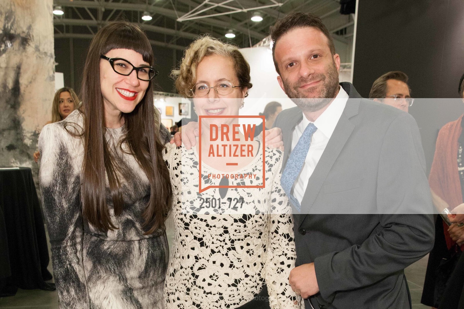 Nicole Archer, Rachel Schreiber, David Gibson, SAN FRANCISCO ART INSTITUTE Gala Honoring Art Visionary and Advocate ROSELYNE CHROMAN SWIG, US, May 14th, 2015, Photo #2501-727 Nicole Archer, Rachel Schreiber, David Gibson, Photo #2501-727