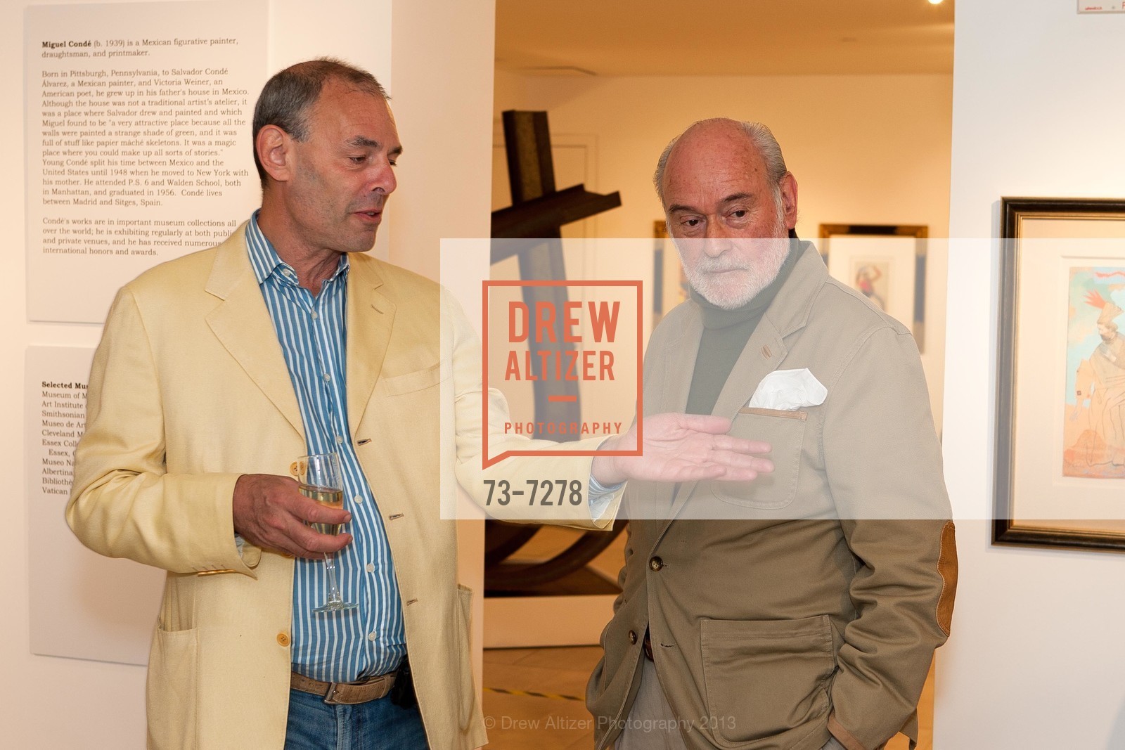Michael Arthur Conde, MIguel Conde, SOROKKO GALLERY Presents Miguel Conde Exhibit, US, September 17th, 2013, Photo #73-7278 Michael Arthur Conde, MIguel Conde, Photo #73-7278