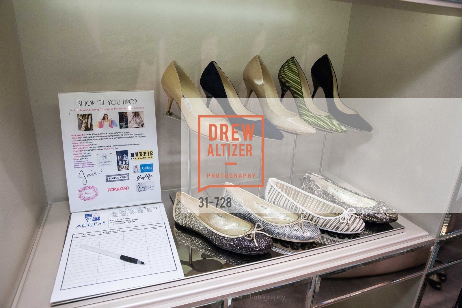 Atmosphere, JIMMY CHOO Bubbles, Bites & Stiletto's to benefit AirCraft Casualty Emotional Support Services (ACCESS), May 15th, 2015, Photo,Drew Altizer, Drew Altizer Photography, full-service event agency, private events, San Francisco photographer, photographer California