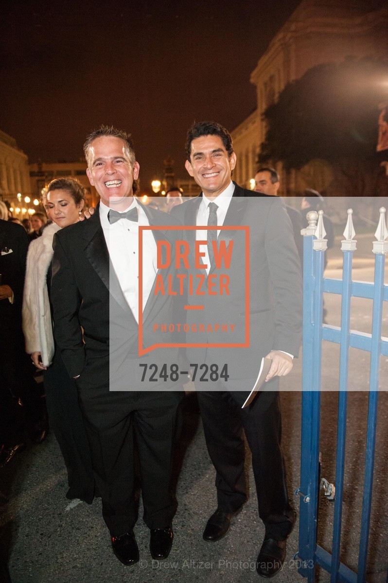 Steven Spring, Ricardo Bustamante, SF BALLET AUXILIARY Arrivals, Cocktails and Dinner, and Intermission, US, January 24th, 2013, Photo #7248-7284 Steven Spring, Ricardo Bustamante, Photo #7248-7284