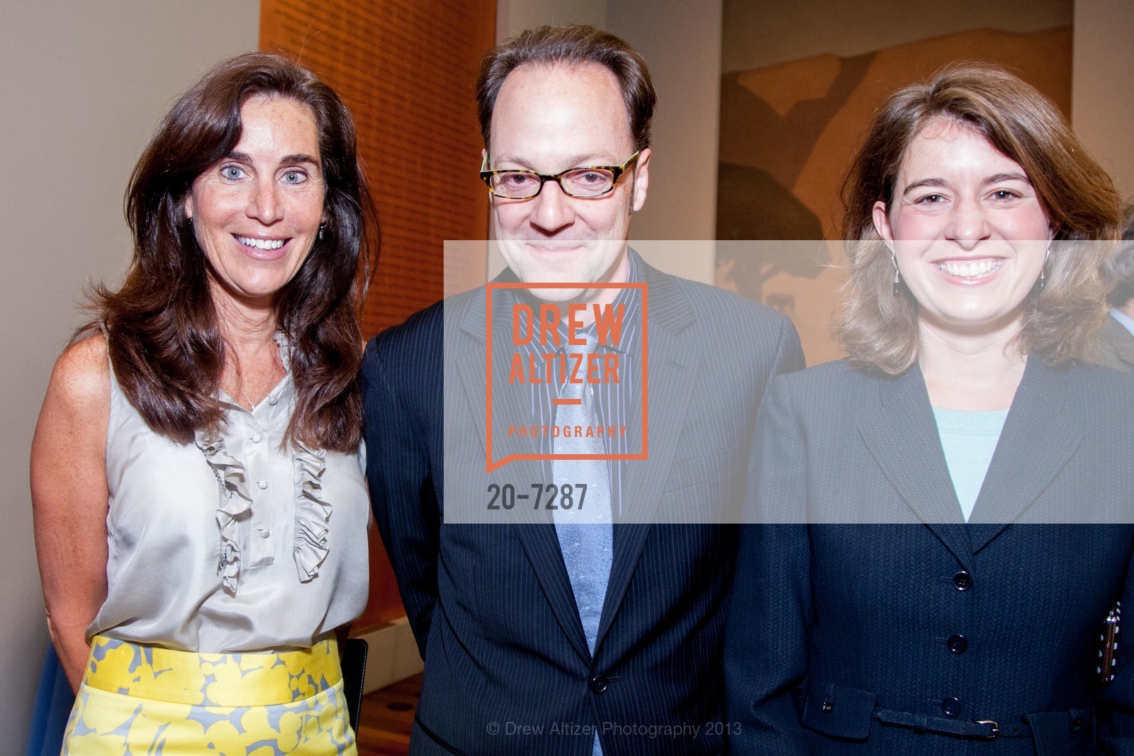 Maureen O'Keefe, Timothy Anglin Burgard, Emma Acker, FINE ARTS MUSEUM OF SAN FRANCISCO Diebenkorn Exhibition Press Preview, US, June 21st, 2013, Photo #20-7287 Maureen O'Keefe, Timothy Anglin Burgard, Emma Acker, Photo #20-7287