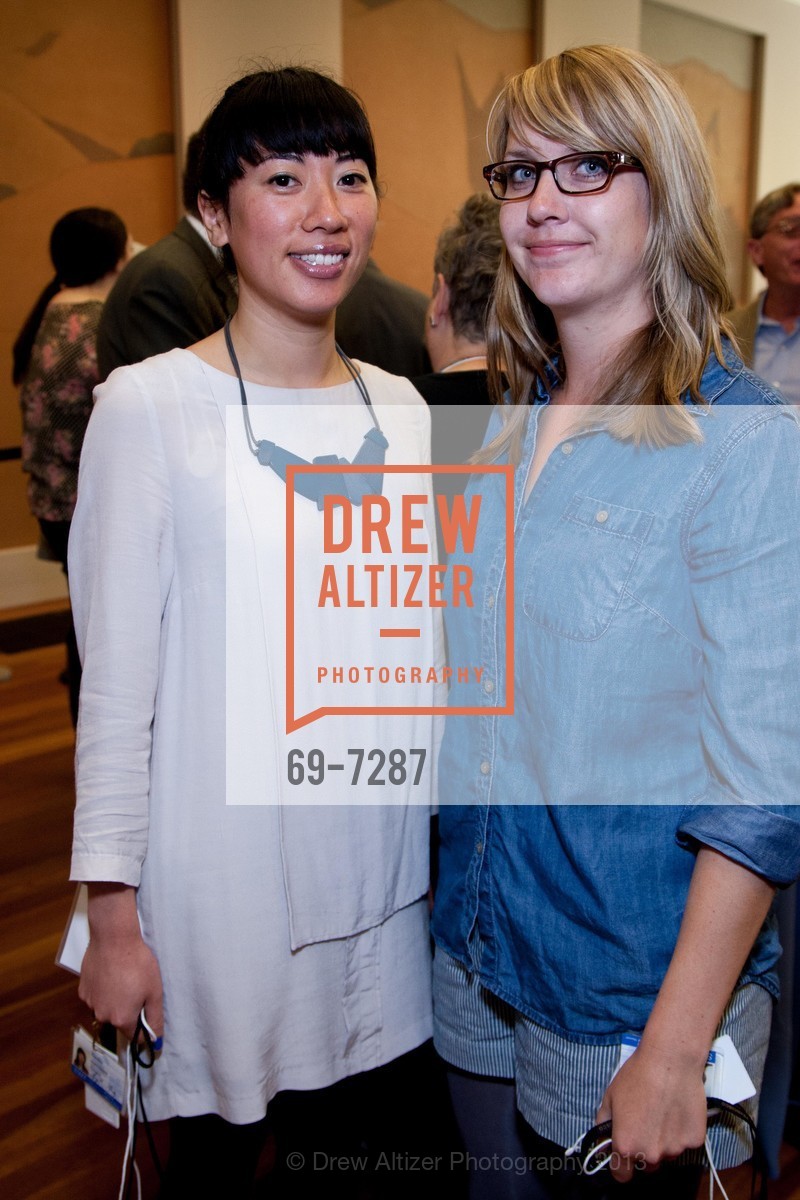 Erica Wong, Shannon Slocum, FINE ARTS MUSEUM OF SAN FRANCISCO Diebenkorn Exhibition Press Preview, US, June 21st, 2013, Photo #69-7287 Erica Wong, Shannon Slocum, Photo #69-7287