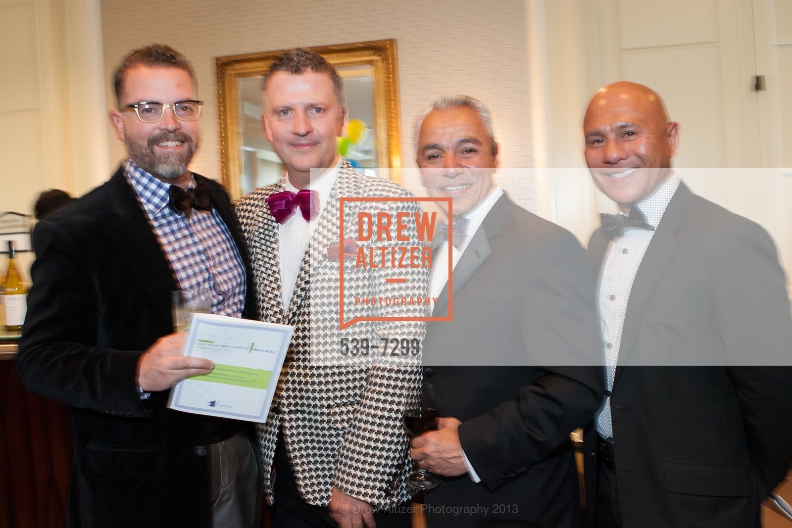 Josh Bridie, Colin Bury, Robert Benavidez, Milko Encinas, RAPHAEL HOUSE: One Home Many Hearts Gala, US, May 17th, 2013, Photo #539-7299 Josh Bridie, Colin Bury, Robert Benavidez, Milko Encinas, Photo #539-7299
