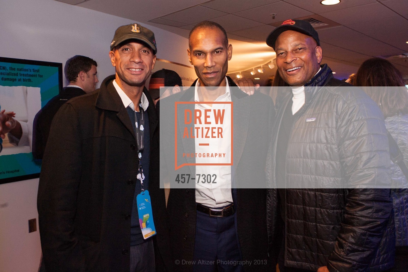 Adrian Fenty, Tony Prophet, Ronnie Lott, UCSF BENIOFF CHILDREN'S HOSPITAL Benefit Concert at AT&T PARK, US, November 19th, 2013, Photo #457-7302 Adrian Fenty, Tony Prophet, Ronnie Lott, Photo #457-7302