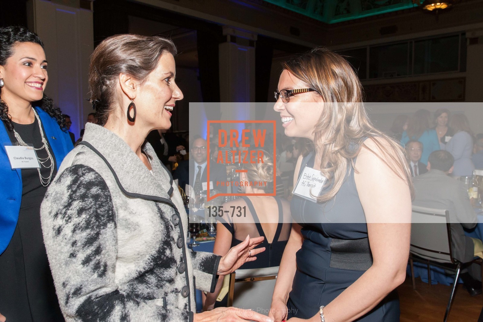 Libby Schaaf, Estee Sepulveda, WOMEN'S TRANSPORTATION SEMINAR SF Bay Area Chapter Annual Scholarship Awards, US, May 15th, 2015, Photo #135-731 Libby Schaaf, Estee Sepulveda, Photo #135-731