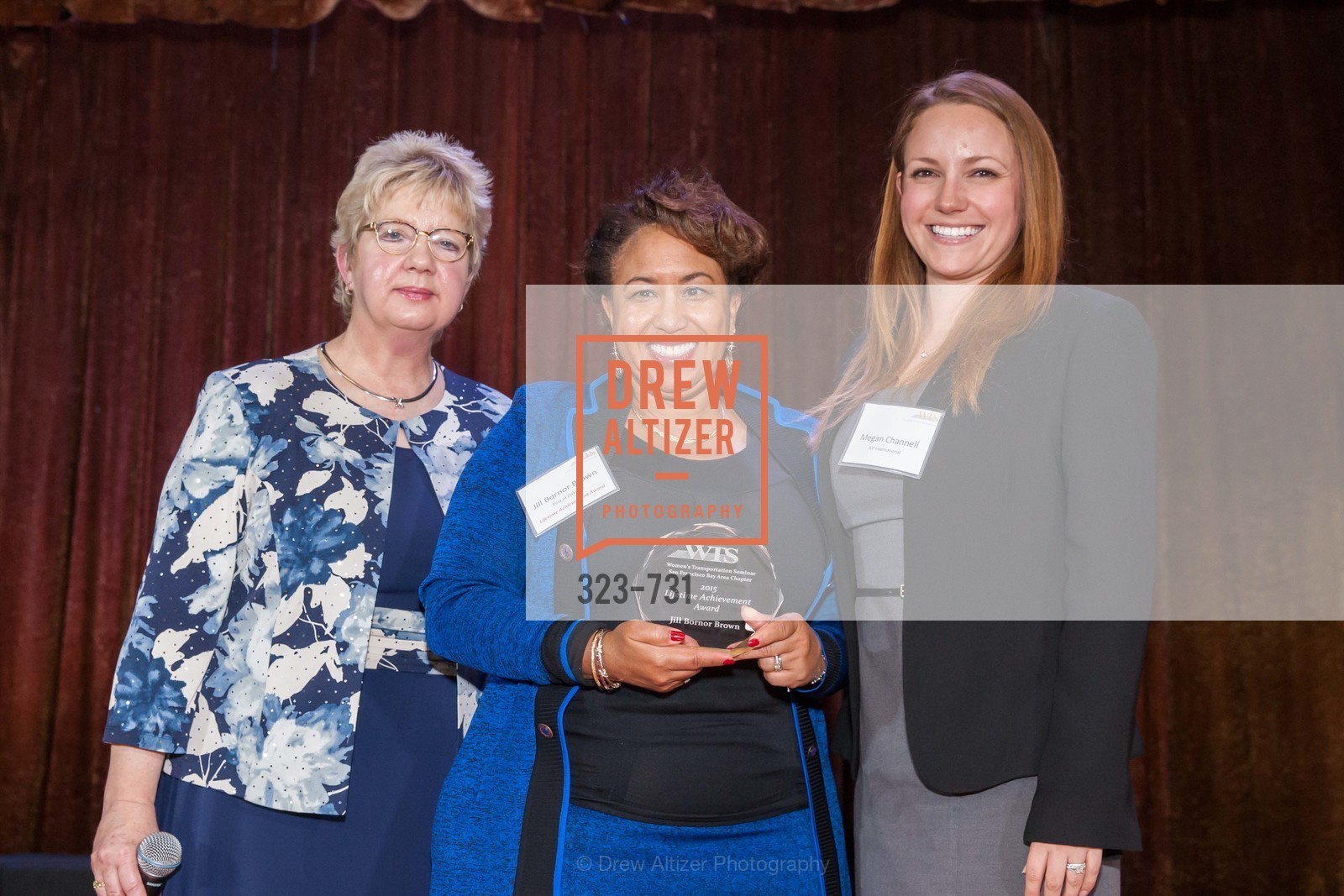 Darlene Gee, Jill Bornor Brown, Megan Channell, WOMEN'S TRANSPORTATION SEMINAR SF Bay Area Chapter Annual Scholarship Awards, US, May 15th, 2015,Drew Altizer, Drew Altizer Photography, full-service agency, private events, San Francisco photographer, photographer california