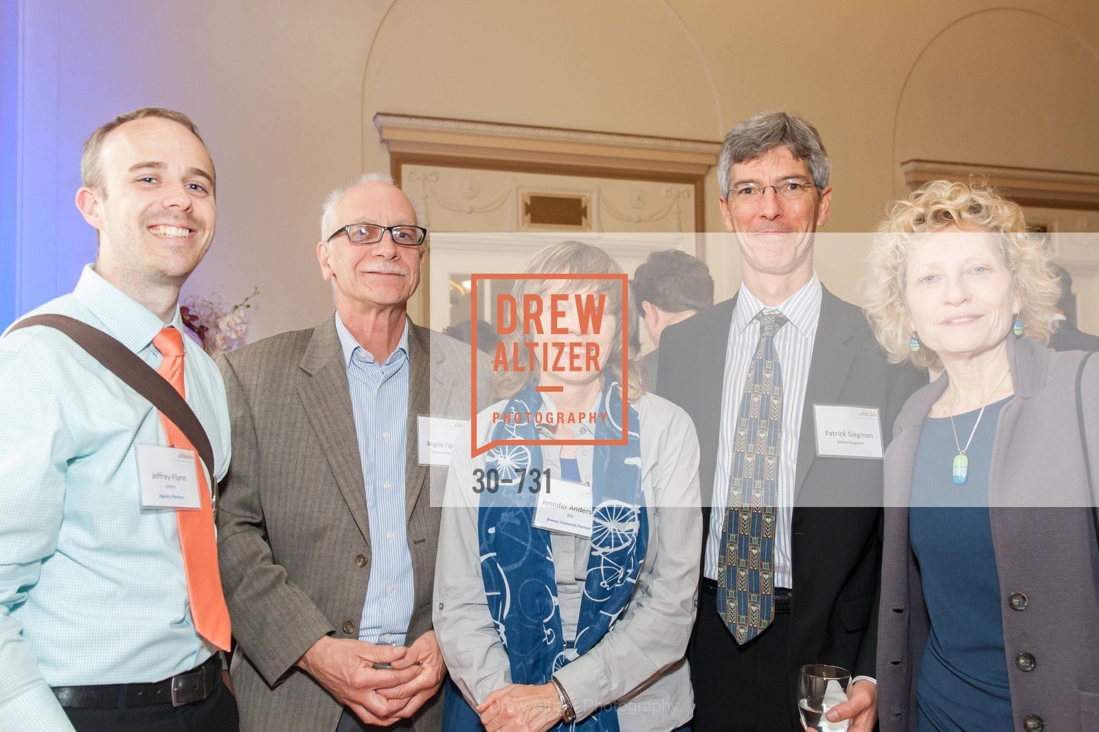 Jeffrey Flynn, Jennifer Anderson, Patrick Siegman, WOMEN'S TRANSPORTATION SEMINAR SF Bay Area Chapter Annual Scholarship Awards, US, May 15th, 2015, Photo #30-731 Jeffrey Flynn, Jennifer Anderson, Patrick Siegman, Photo #30-731