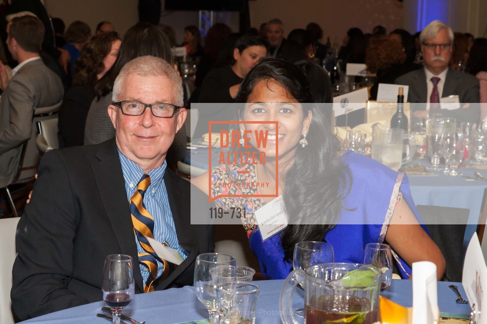 Mark Hanson, Sreeta Gorripaty, WOMEN'S TRANSPORTATION SEMINAR SF Bay Area Chapter Annual Scholarship Awards, US, May 15th, 2015,Drew Altizer, Drew Altizer Photography, full-service event agency, private events, San Francisco photographer, photographer California