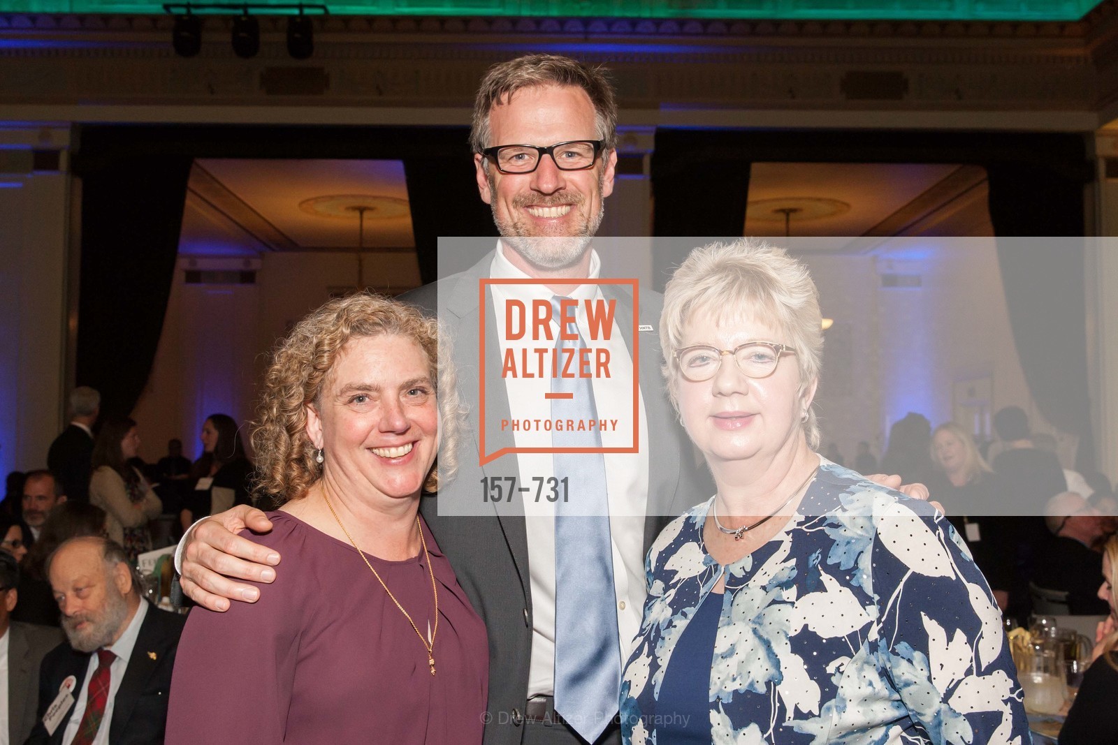 Shannon Gaffney, Dominic Spaethling, Darlene Gee, WOMEN'S TRANSPORTATION SEMINAR SF Bay Area Chapter Annual Scholarship Awards, US, May 15th, 2015, Photo #157-731 Shannon Gaffney, Dominic Spaethling, Darlene Gee, Photo #157-731