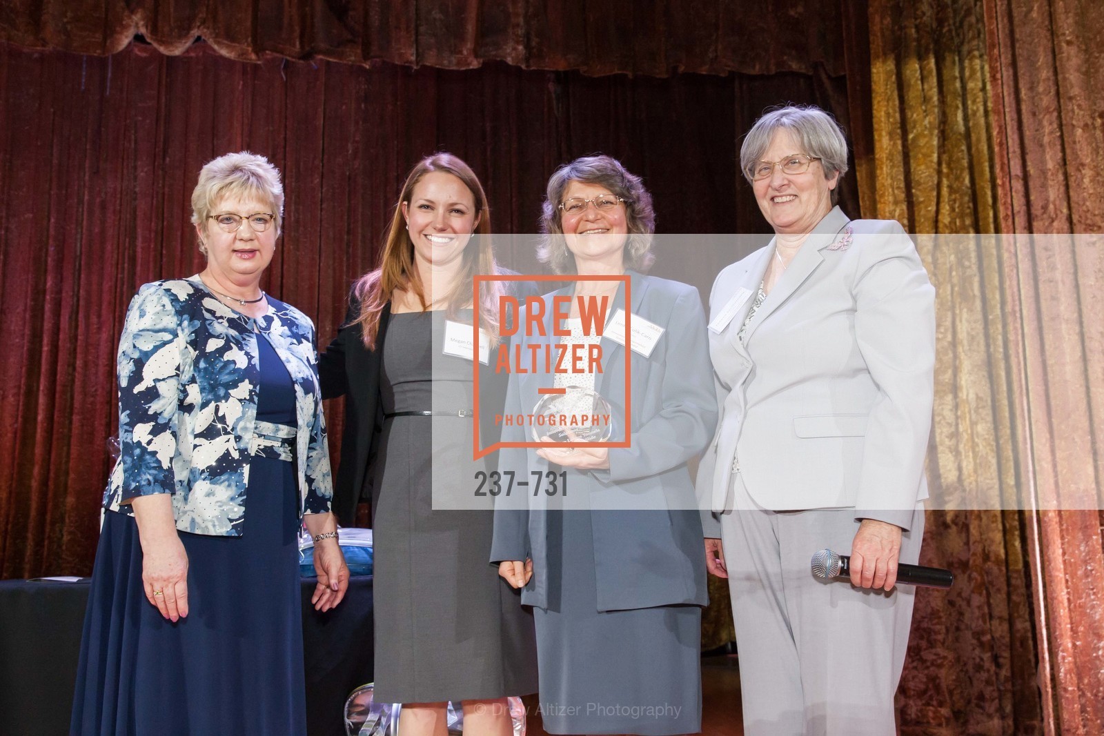 Darlene Gee, Megan Channell, Lenka Culik-Caro, WOMEN'S TRANSPORTATION SEMINAR SF Bay Area Chapter Annual Scholarship Awards, US, May 15th, 2015, Photo #237-731 Darlene Gee, Megan Channell, Lenka Culik-Caro, Photo #237-731
