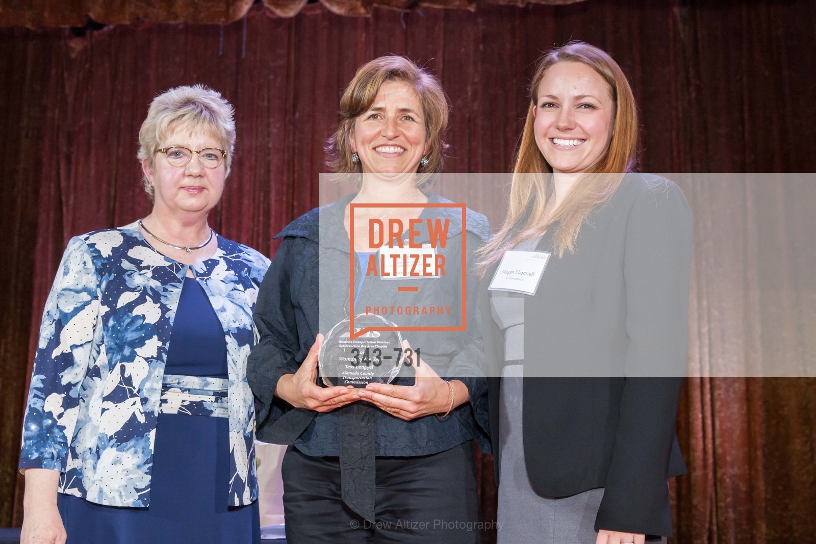 Darlene Gee, Tess Lengyel, Megan Channell, WOMEN'S TRANSPORTATION SEMINAR SF Bay Area Chapter Annual Scholarship Awards, US, May 15th, 2015,Drew Altizer, Drew Altizer Photography, full-service agency, private events, San Francisco photographer, photographer california