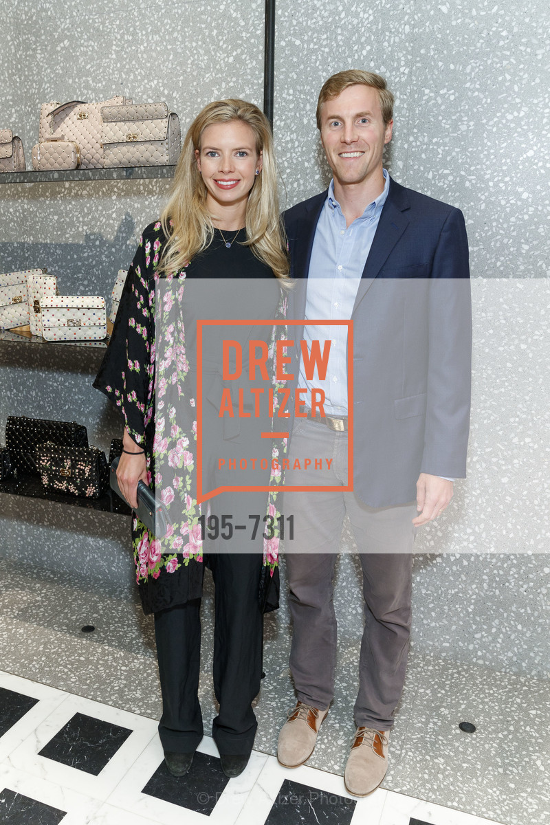 Lacy Carroll, Graham Carroll, Valentino and SFMOMA Modern Ball 2018 Kick Off Party, Valentino. 105 Grand Avenue, March 8th, 2018, Photo #195-7311 Lacy Carroll, Graham Carroll, Photo #195-7311