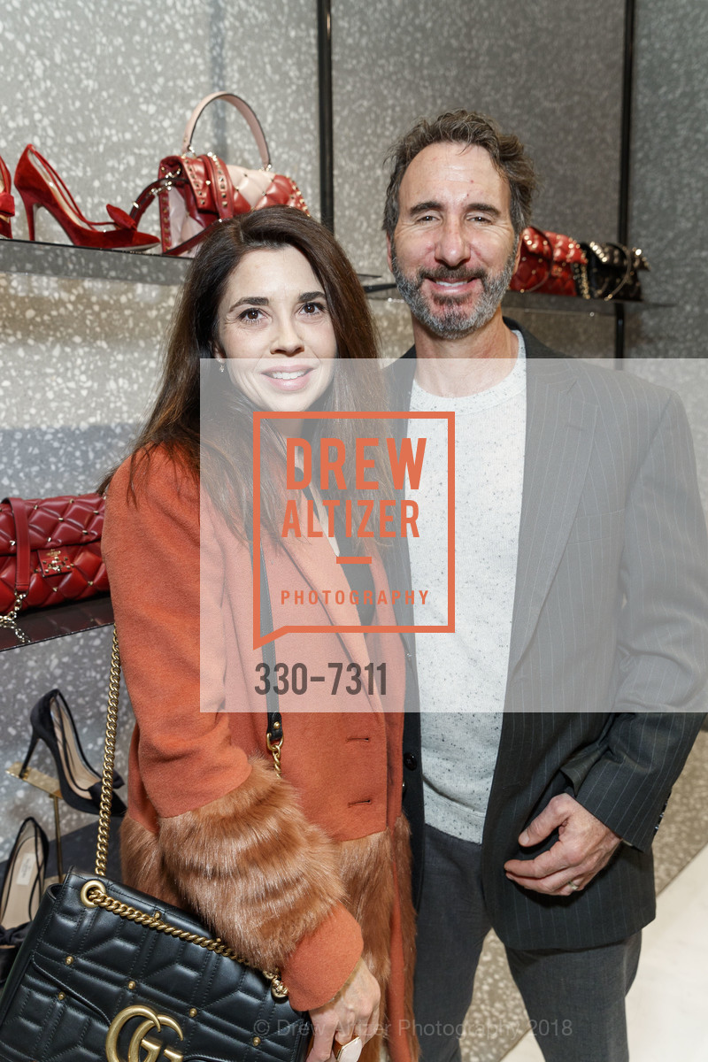 Candace Cavanaugh, Mario Rodighiero, Valentino and SFMOMA Modern Ball 2018 Kick Off Party, Valentino. 105 Grand Avenue, March 8th, 2018, Photo #330-7311 Candace Cavanaugh, Mario Rodighiero, Photo #330-7311