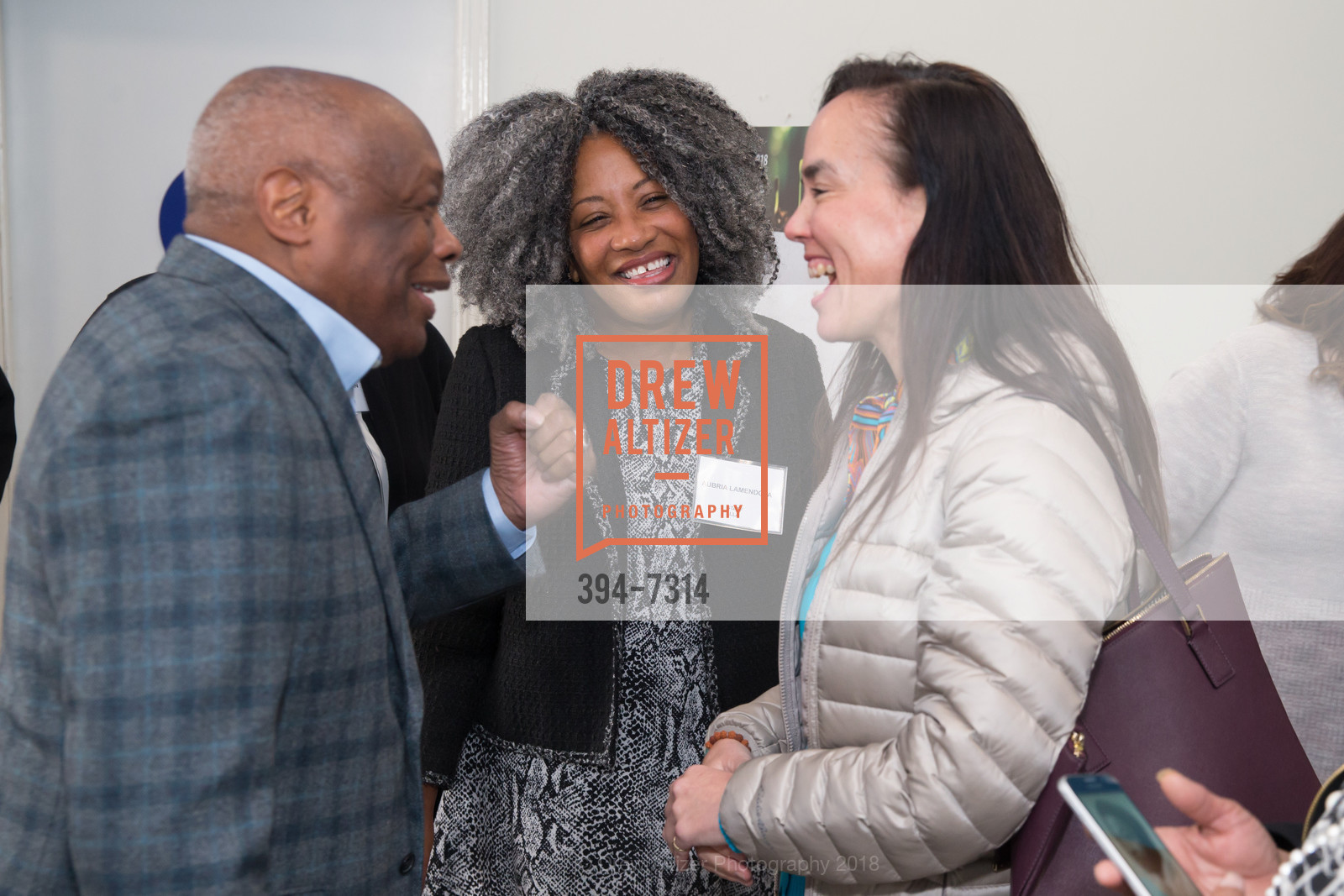 Willie Brown, Kimiko Burton, LLABUILD Treasure Island Campus Groundbreaking, Life Learning Academy. 651 8th Street, Treasure Island, March 9th, 2018, Photo #394-7314 Willie Brown, Kimiko Burton, Photo #394-7314
